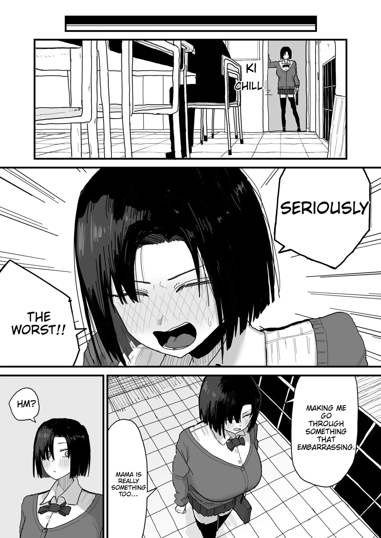 I’m going to impose on my friend’s place… – Chapter 1 – page 38