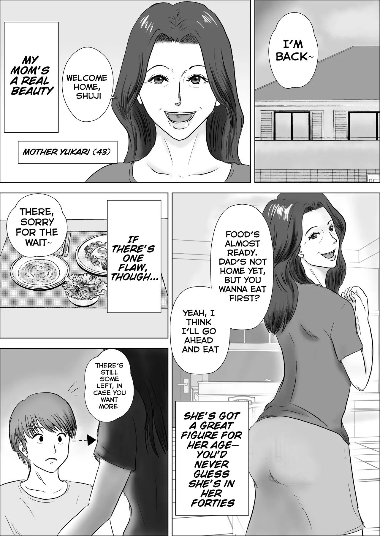 Hinnyuu Jukubo ga Ero Sugiru | My flat-chested Mom is way too hot. — preview page 2