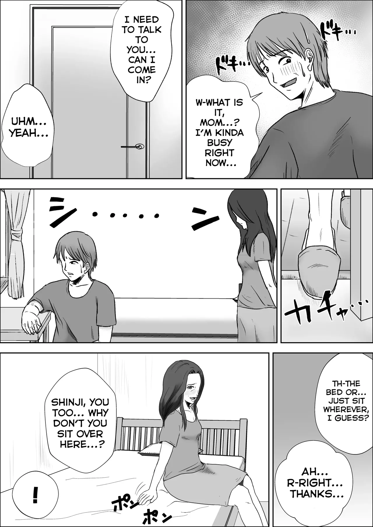 Hinnyuu Jukubo ga Ero Sugiru | My flat-chested Mom is way too hot. – Chapter 1 – page 22