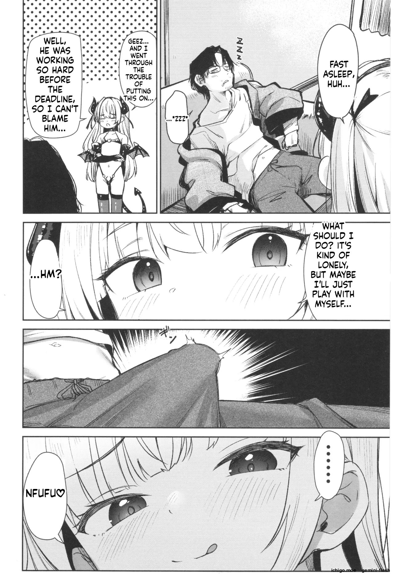 Meikko ga Mesugaki datta node Sekinin motte Wakarasemashita Mesugaki Succubus Toubatsu Hen — preview page 4