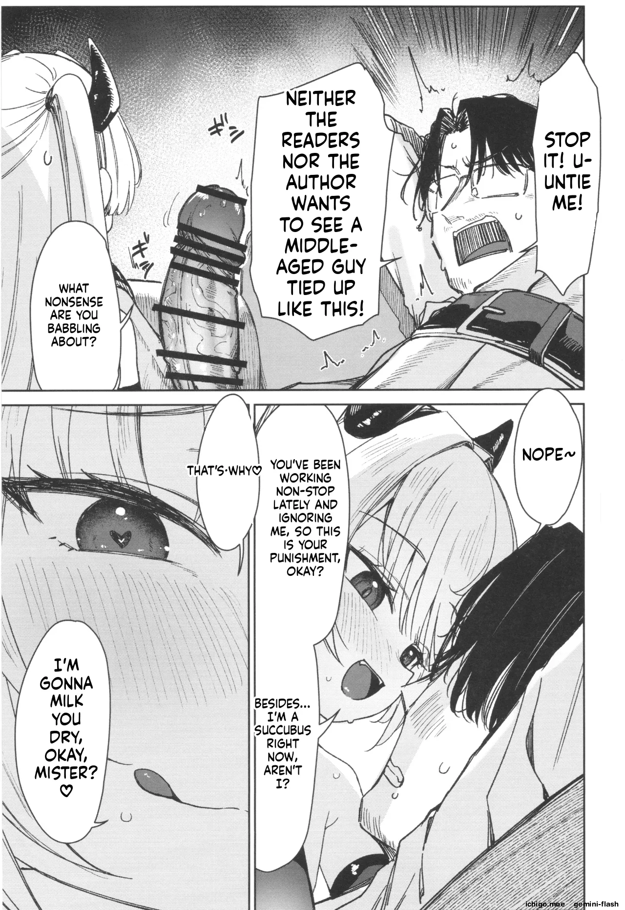 Meikko ga Mesugaki datta node Sekinin motte Wakarasemashita Mesugaki Succubus Toubatsu Hen — preview page 9