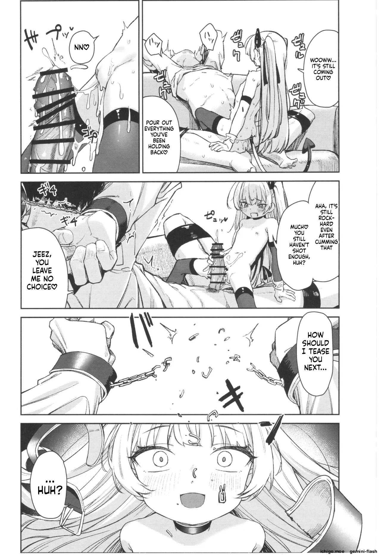 Meikko ga Mesugaki datta node Sekinin motte Wakarasemashita Mesugaki Succubus Toubatsu Hen – Chapter 1 – page 30