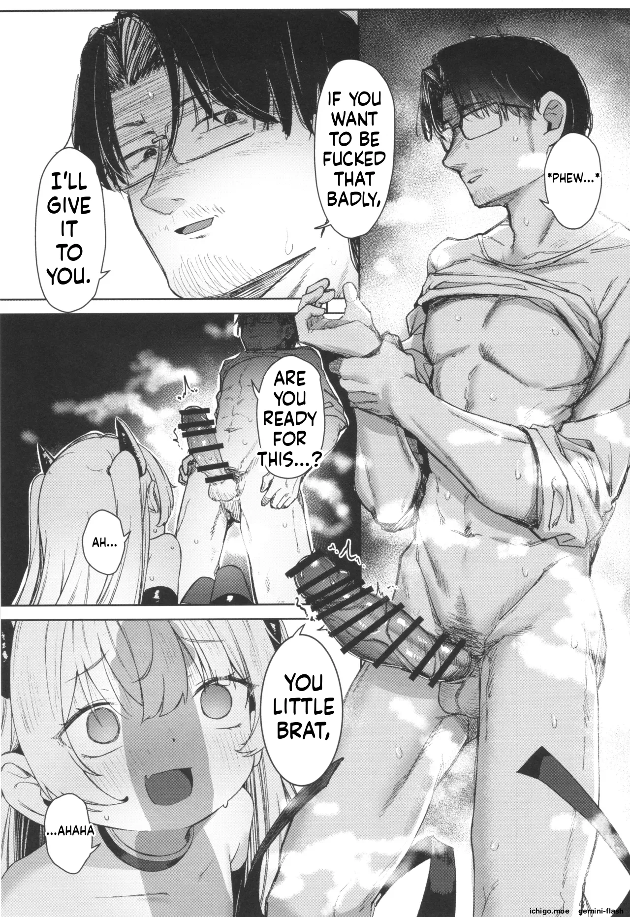 Meikko ga Mesugaki datta node Sekinin motte Wakarasemashita Mesugaki Succubus Toubatsu Hen – Chapter 1 – page 31