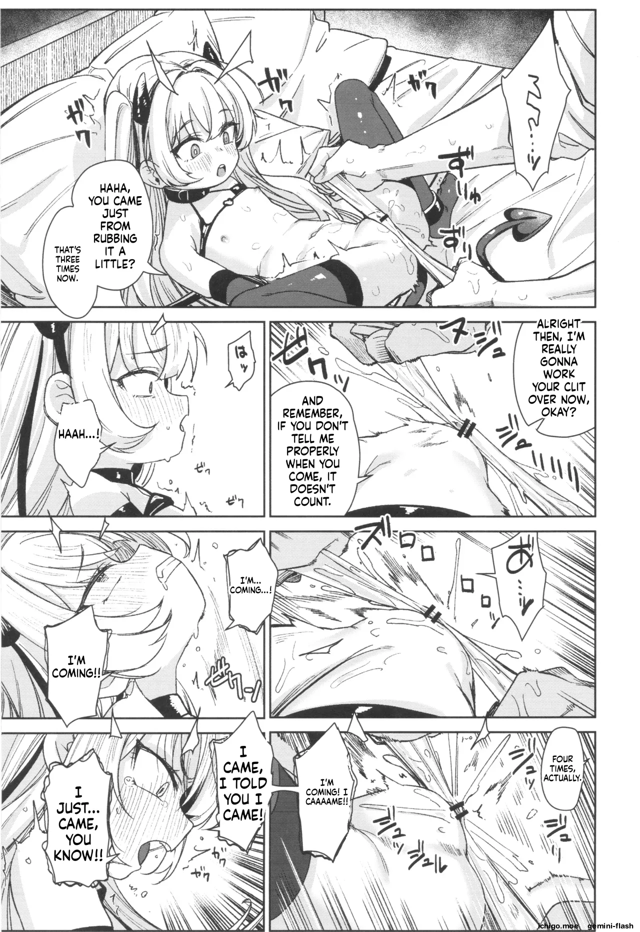 Meikko ga Mesugaki datta node Sekinin motte Wakarasemashita Mesugaki Succubus Toubatsu Hen – Chapter 1 – page 37