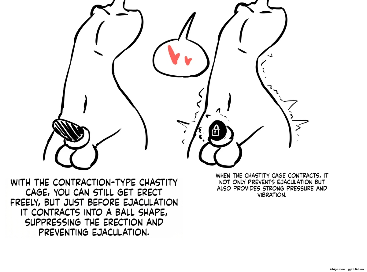 Chastity belt in a femdom world — preview page 2
