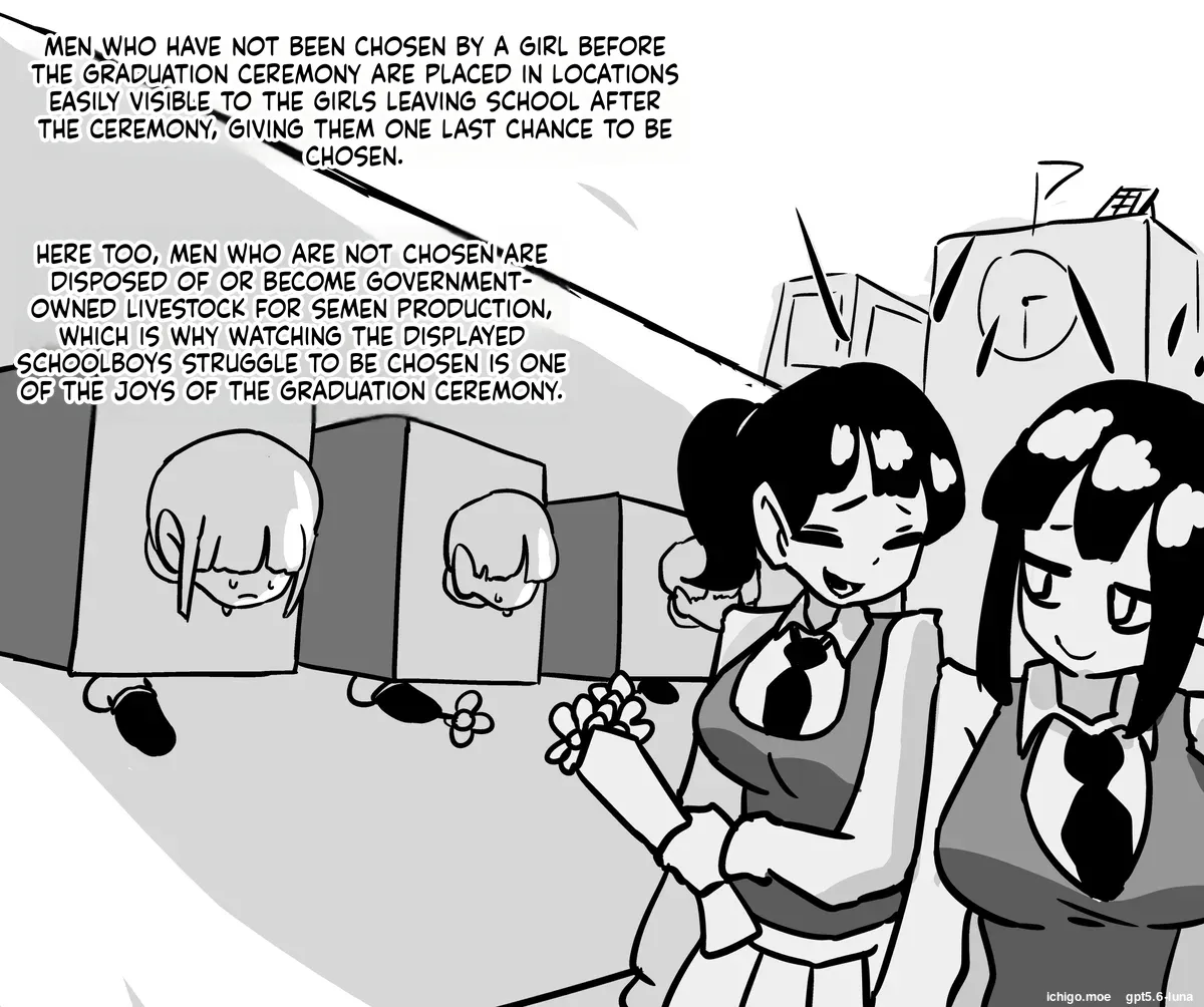 Chastity belt in a femdom world — preview page 9