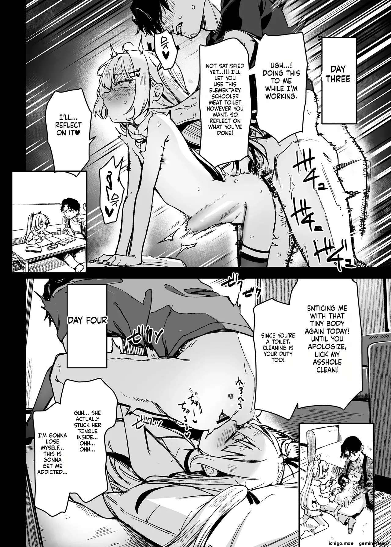 Meikko ga Mesugaki datta node Sekinin Motte Wakarasemashita – Chapter 1 – page 24