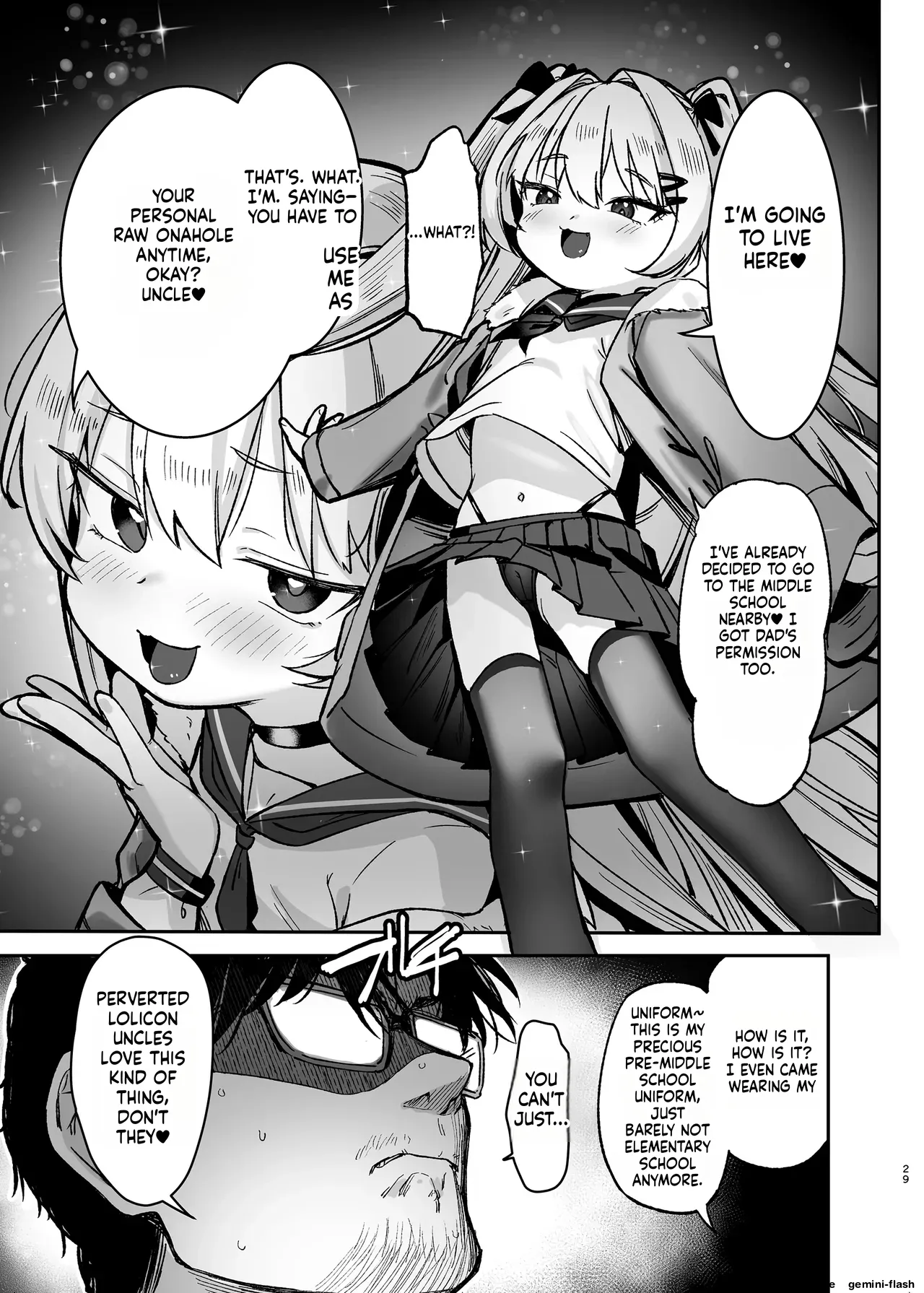 Meikko ga Mesugaki datta node Sekinin Motte Wakarasemashita – Chapter 1 – page 28