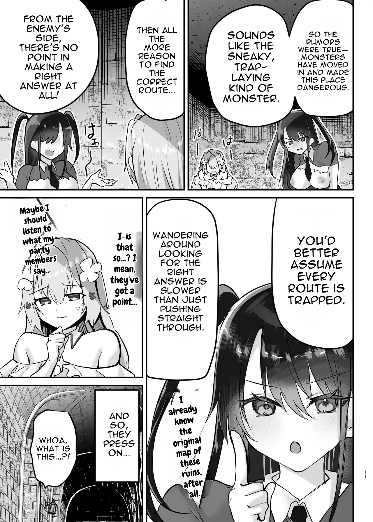Ero RPG no Onna Shujinkou ni TS Tensei Shitara… 3-shou Ero Trap Dungeon-hen | If I Was Reincarnated as a Female Protagonist in an Ero RPG… Chapter 3: Ero Trap Dungeon Arc — preview page 12