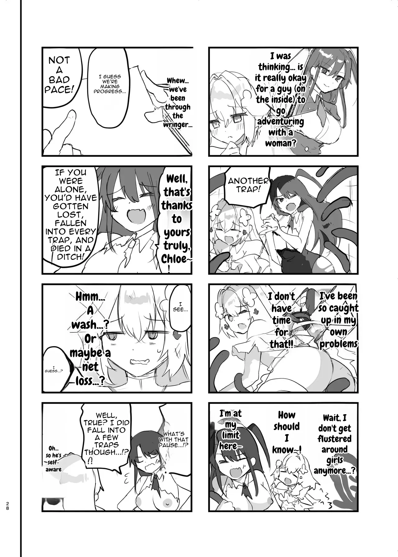 Ero RPG no Onna Shujinkou ni TS Tensei Shitara… 3-shou Ero Trap Dungeon-hen | If I Was Reincarnated as a Female Protagonist in an Ero RPG… Chapter 3: Ero Trap Dungeon Arc – Chapter 1 – page 29