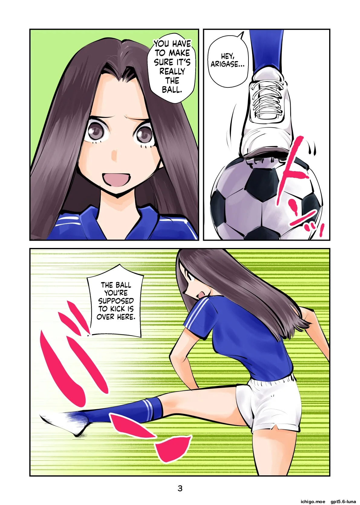 Groin kicking football 2 | Kinkeri Futsal 2 — preview page 4