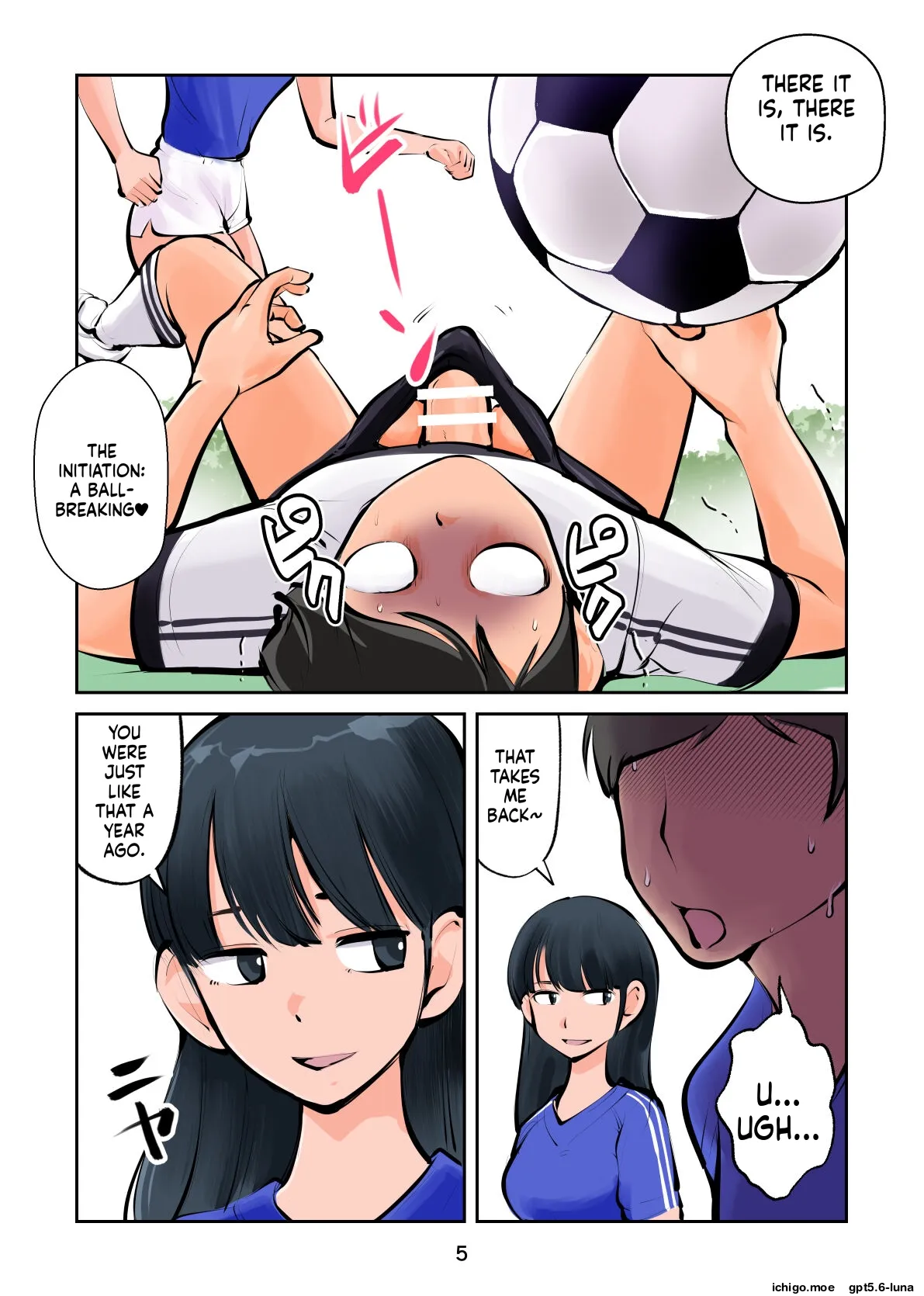 Groin kicking football 2 | Kinkeri Futsal 2 — preview page 6