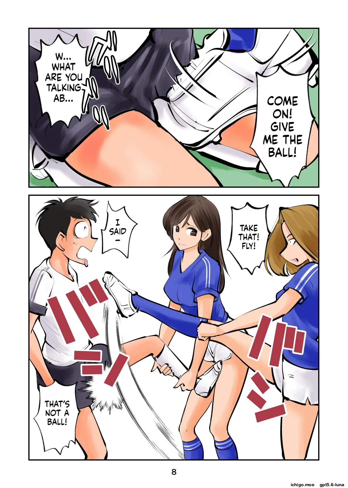 Groin kicking football 2 | Kinkeri Futsal 2 — preview page 9
