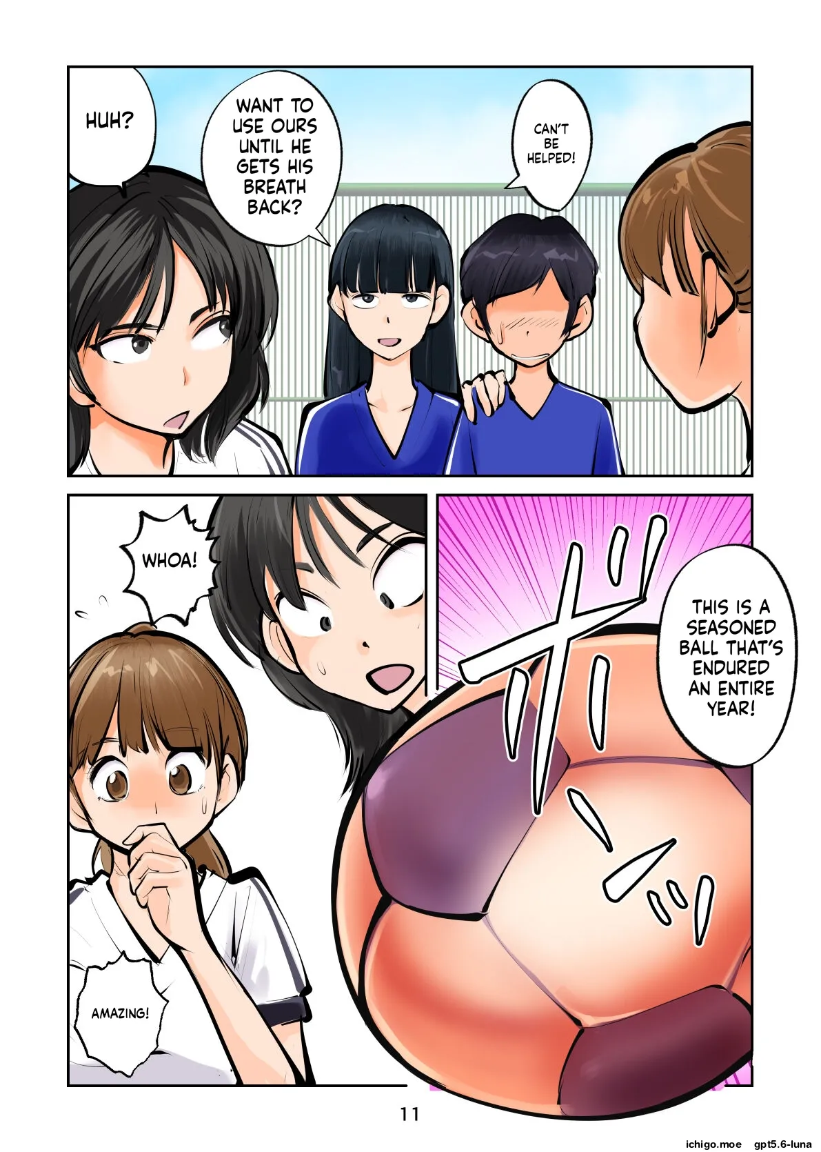 Groin kicking football 2 | Kinkeri Futsal 2 — preview page 12