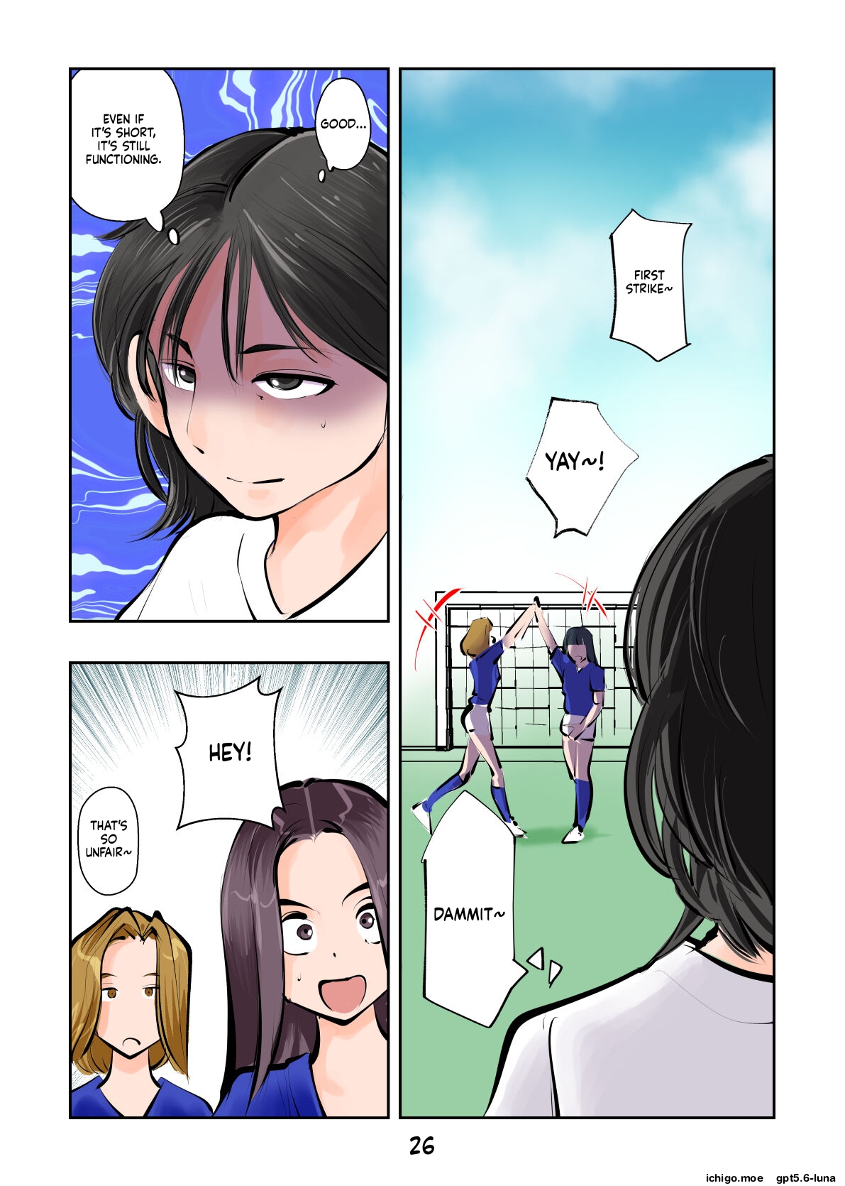 Groin kicking football 2 | Kinkeri Futsal 2 – Chapter 1 – page 27