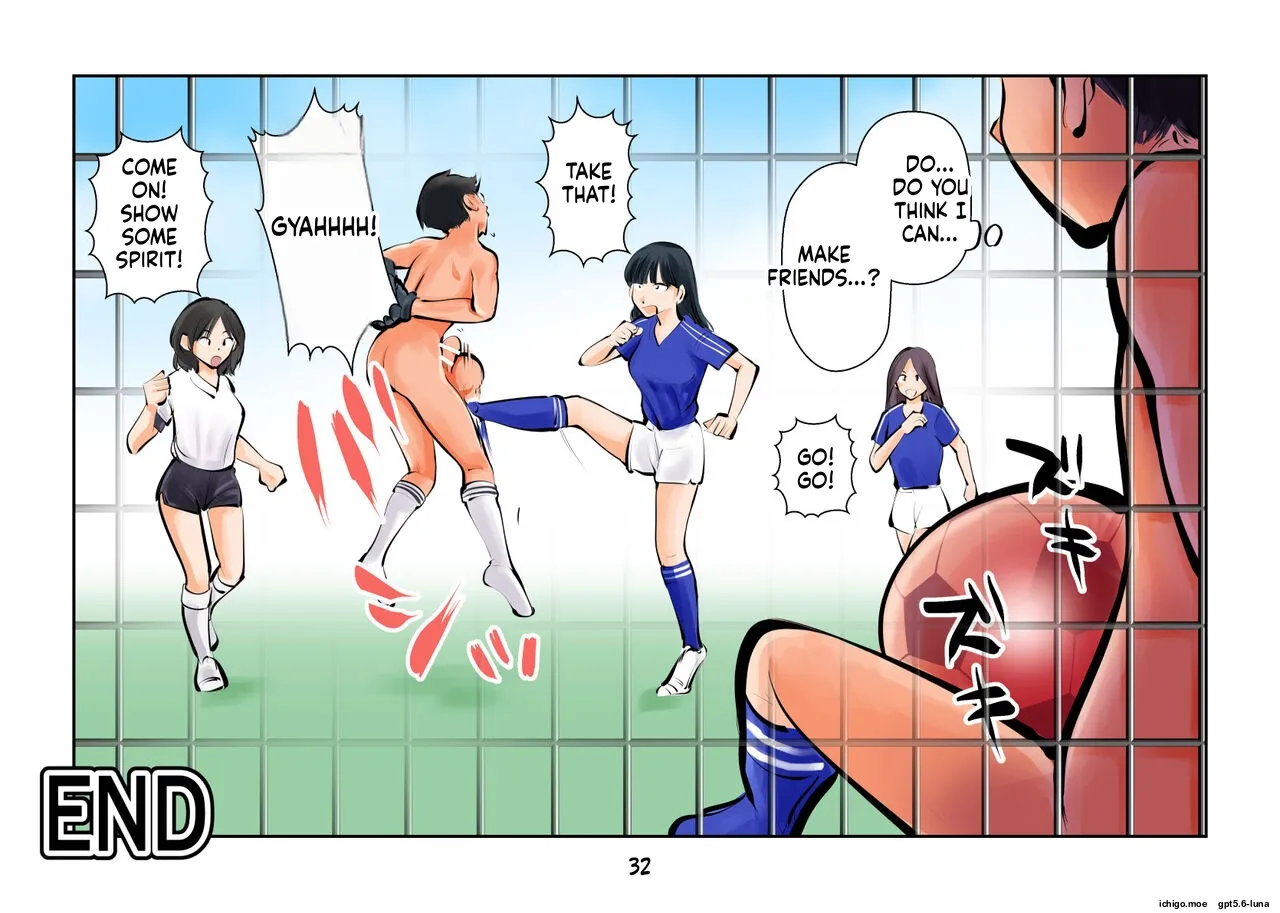 Groin kicking football 2 | Kinkeri Futsal 2 – Chapter 1 – page 33