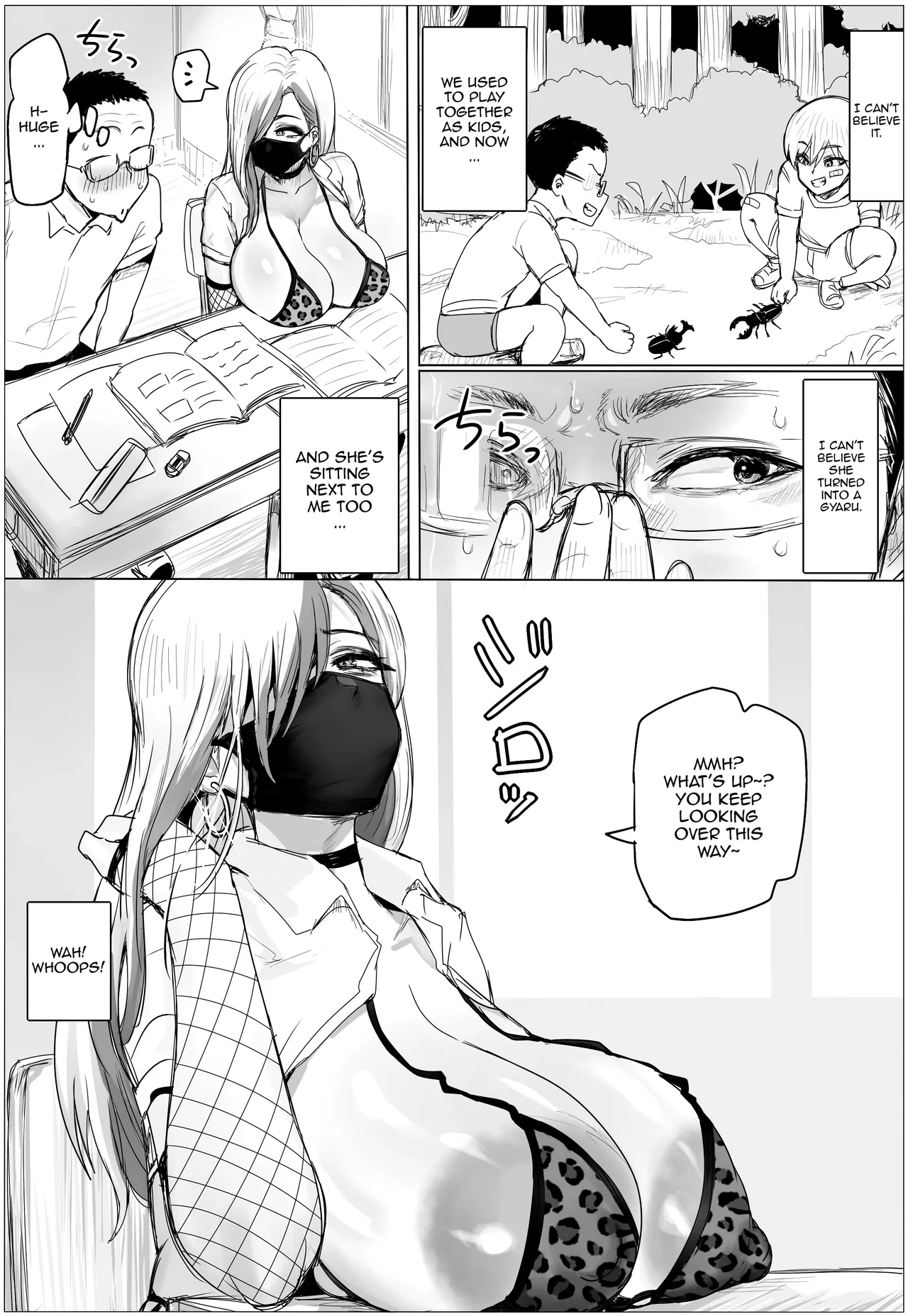 Hisashiburi ni Saikai Shita Osananajimi ga Mucchimuchi Gal ni Natten dakedo / My Childhood Friend I Just Reunited With Became A Plump Gyaru — preview page 4