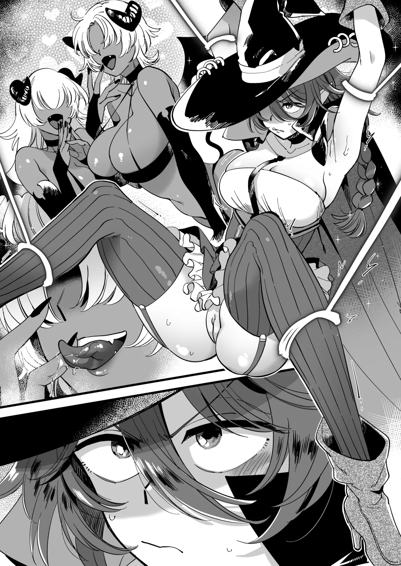 Mahoutsukai Manuba ga REZU SAKYUBASU ni Tsukamatte Hitasura KURI Semesarete Shimau — preview page 11