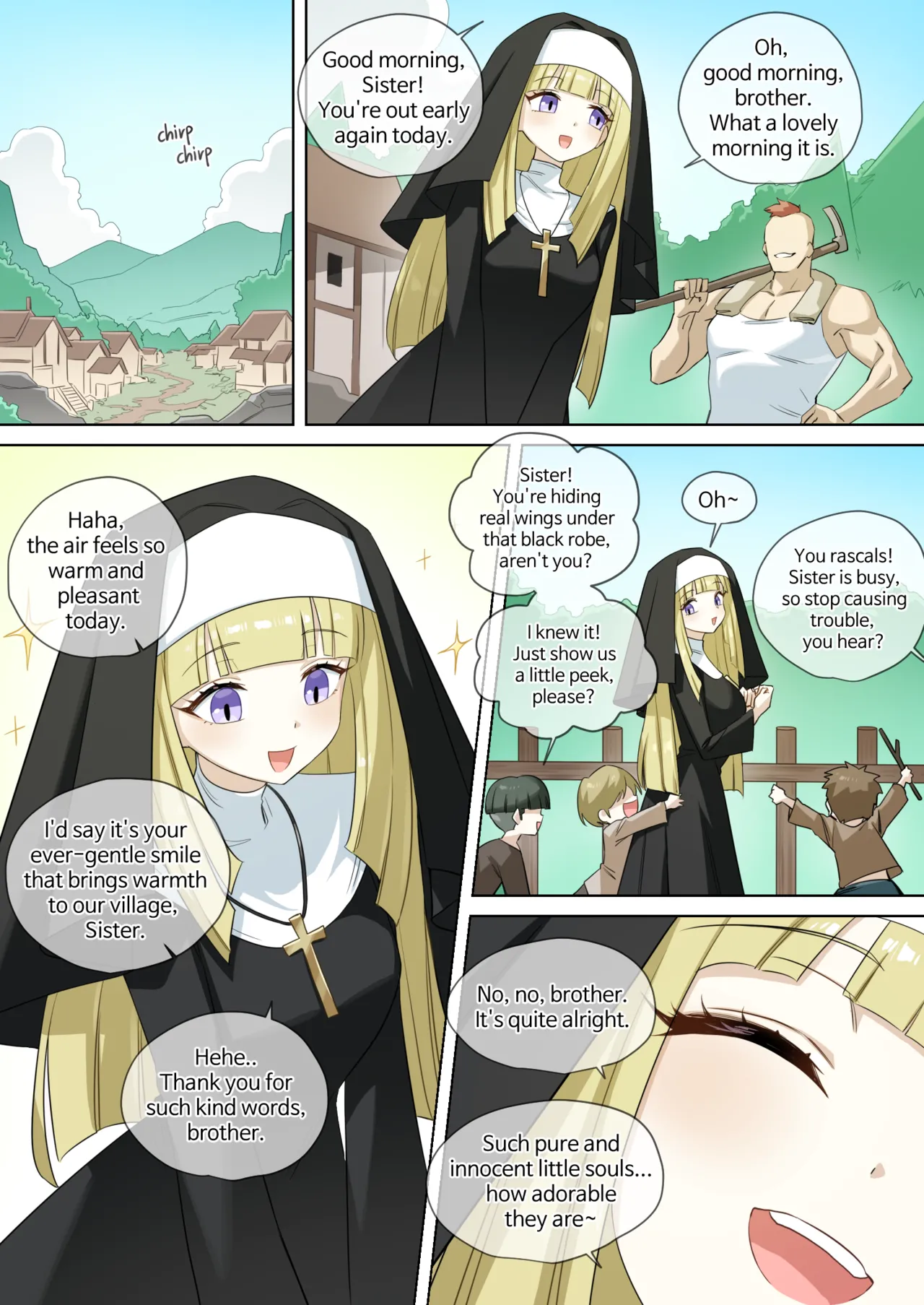 The Nun Who tricks her Sibling – Chapter 1 – page 2