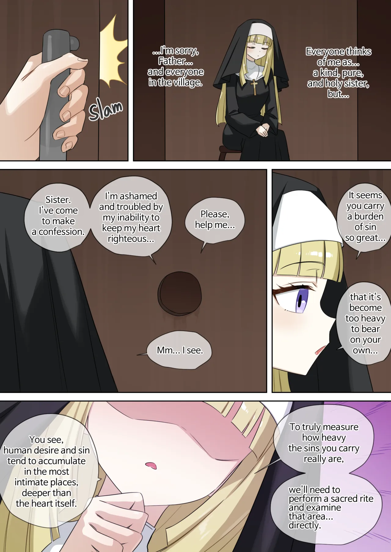 The Nun Who tricks her Sibling – Chapter 1 – page 4