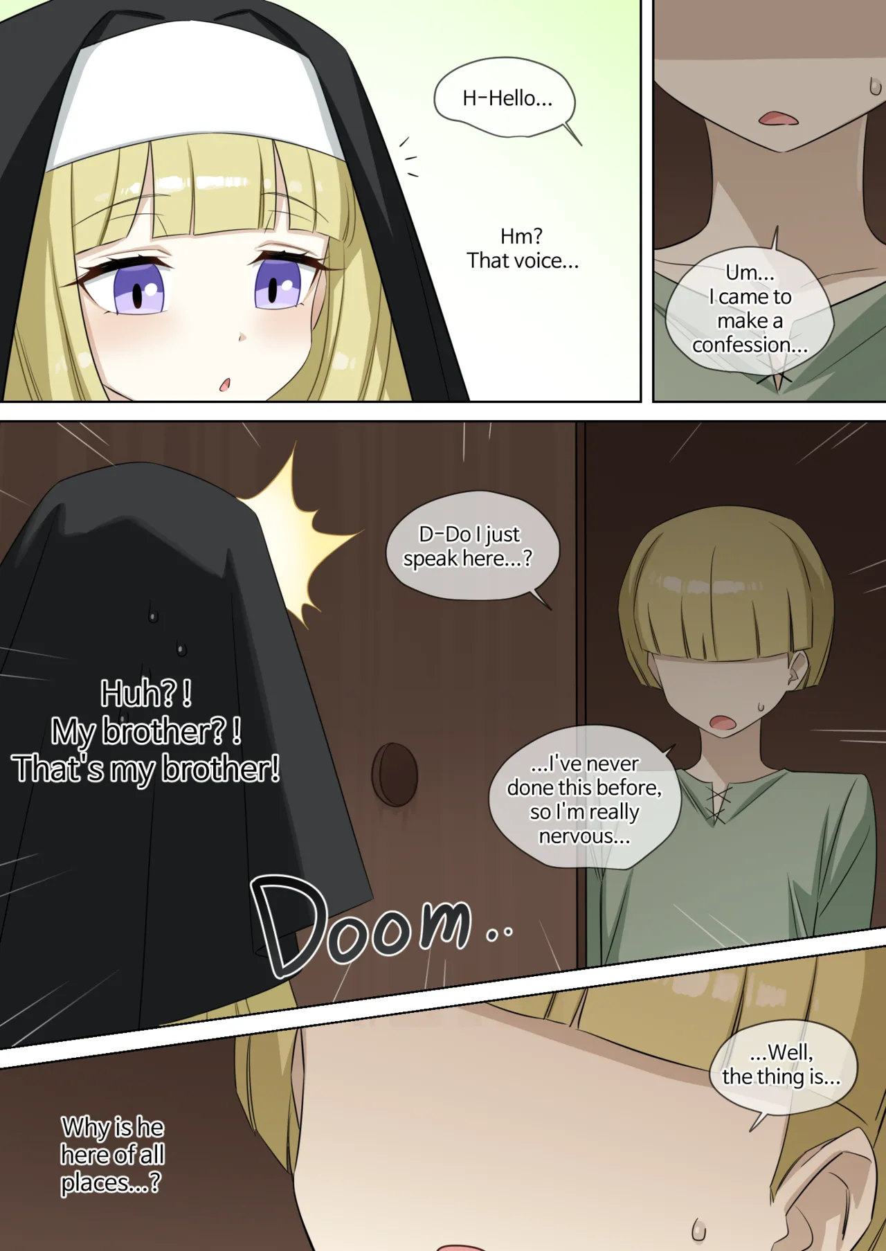 The Nun Who tricks her Sibling – Chapter 1 – page 7