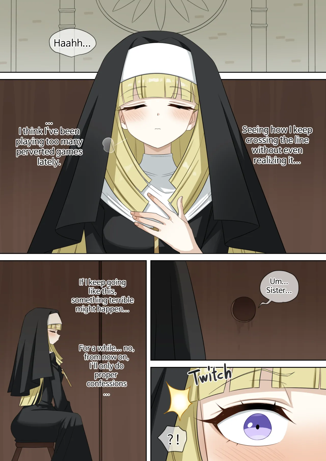 The Nun Who tricks her Sibling – Chapter 1 – page 17