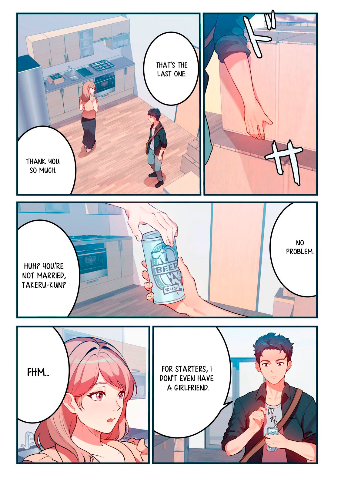 Kyou kara, Hitozuma Mansion ni Nyuukyo shimasu – CHAPTER 1-14 – Chapter 1 – page 207