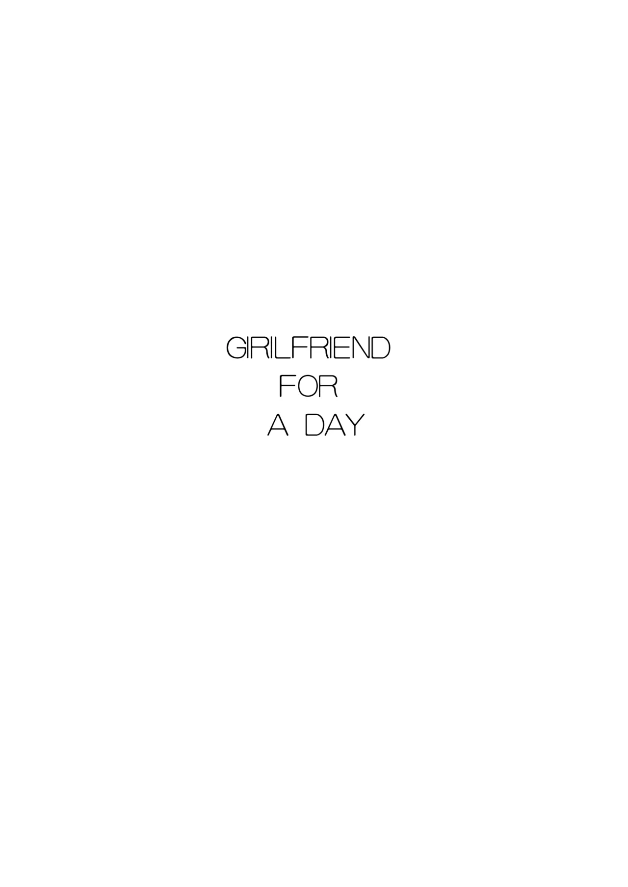 Ichinichi Kanojo | Girlfriend for a Day – Chapter 1 – page 85