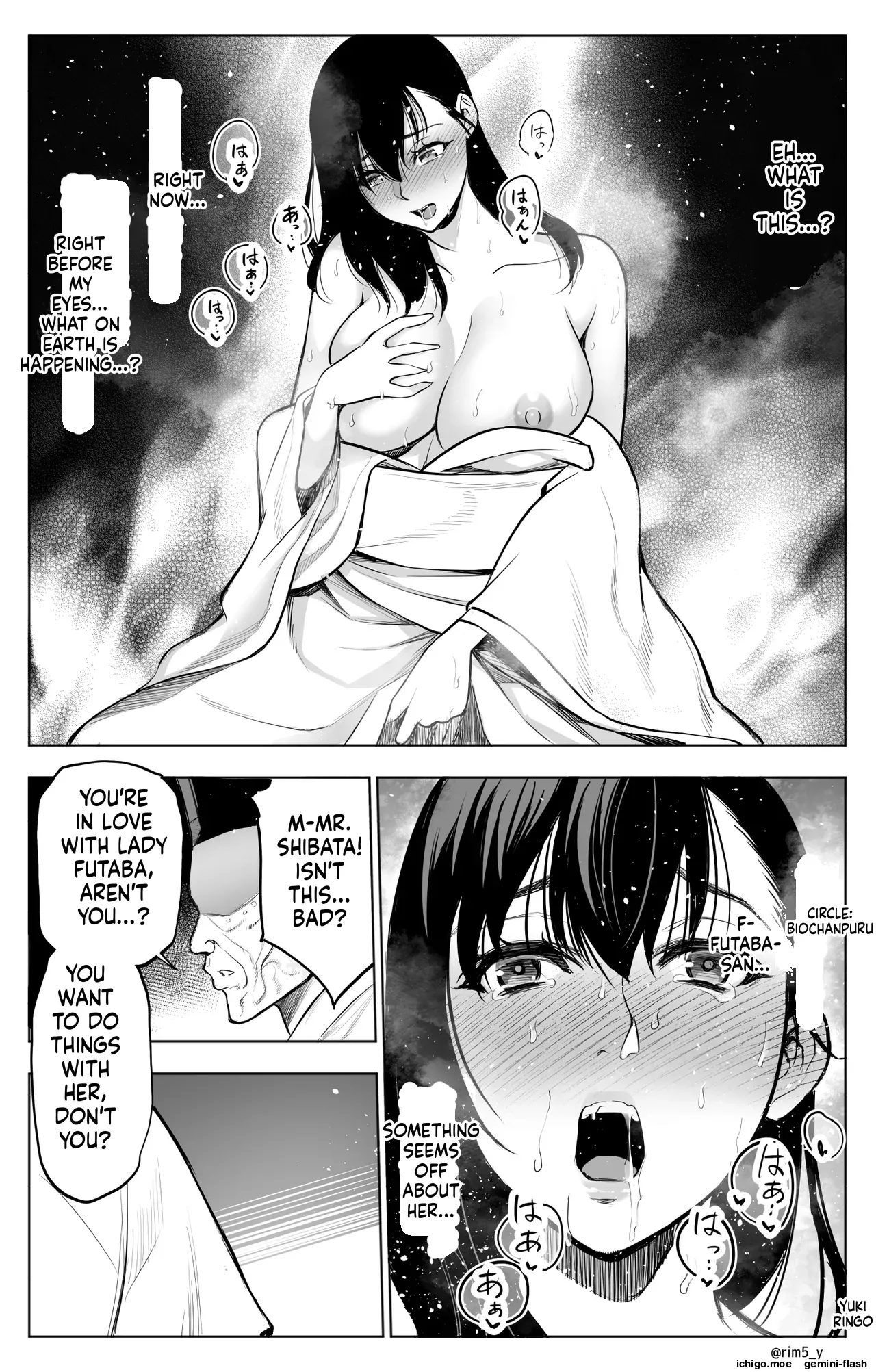 Sanrou -Joukyuu Kokumin no Tsuma ni Tanetsuke Suru Houhou- “NTR” | ~How to Impregnate the Wife of a High-Ranking Citizen~ – Chapter 1 – page 26