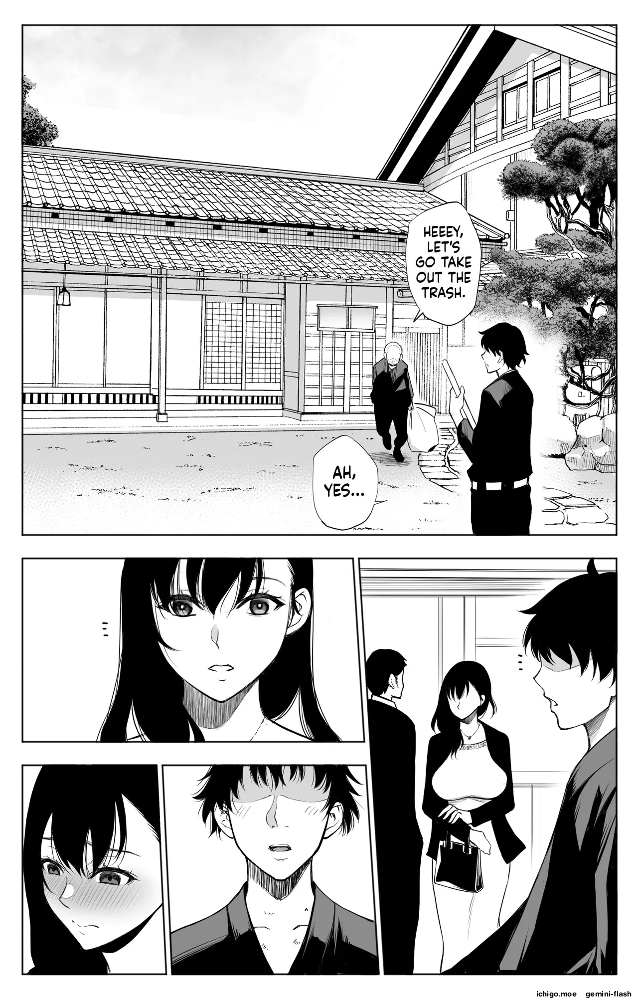 Sanrou -Joukyuu Kokumin no Tsuma ni Tanetsuke Suru Houhou- “NTR” | ~How to Impregnate the Wife of a High-Ranking Citizen~ – Chapter 1 – page 43