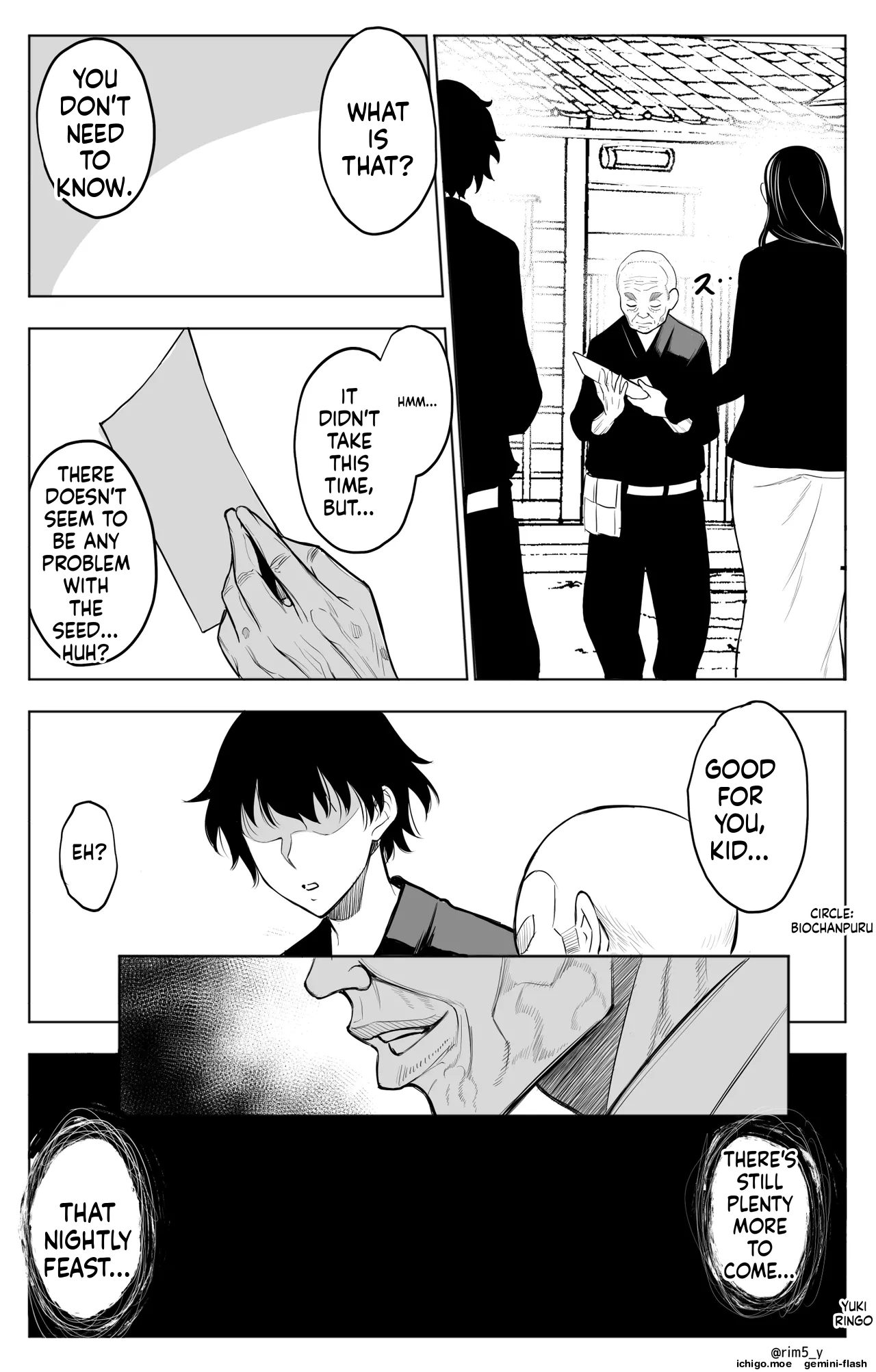 Sanrou -Joukyuu Kokumin no Tsuma ni Tanetsuke Suru Houhou- “NTR” | ~How to Impregnate the Wife of a High-Ranking Citizen~ – Chapter 1 – page 44