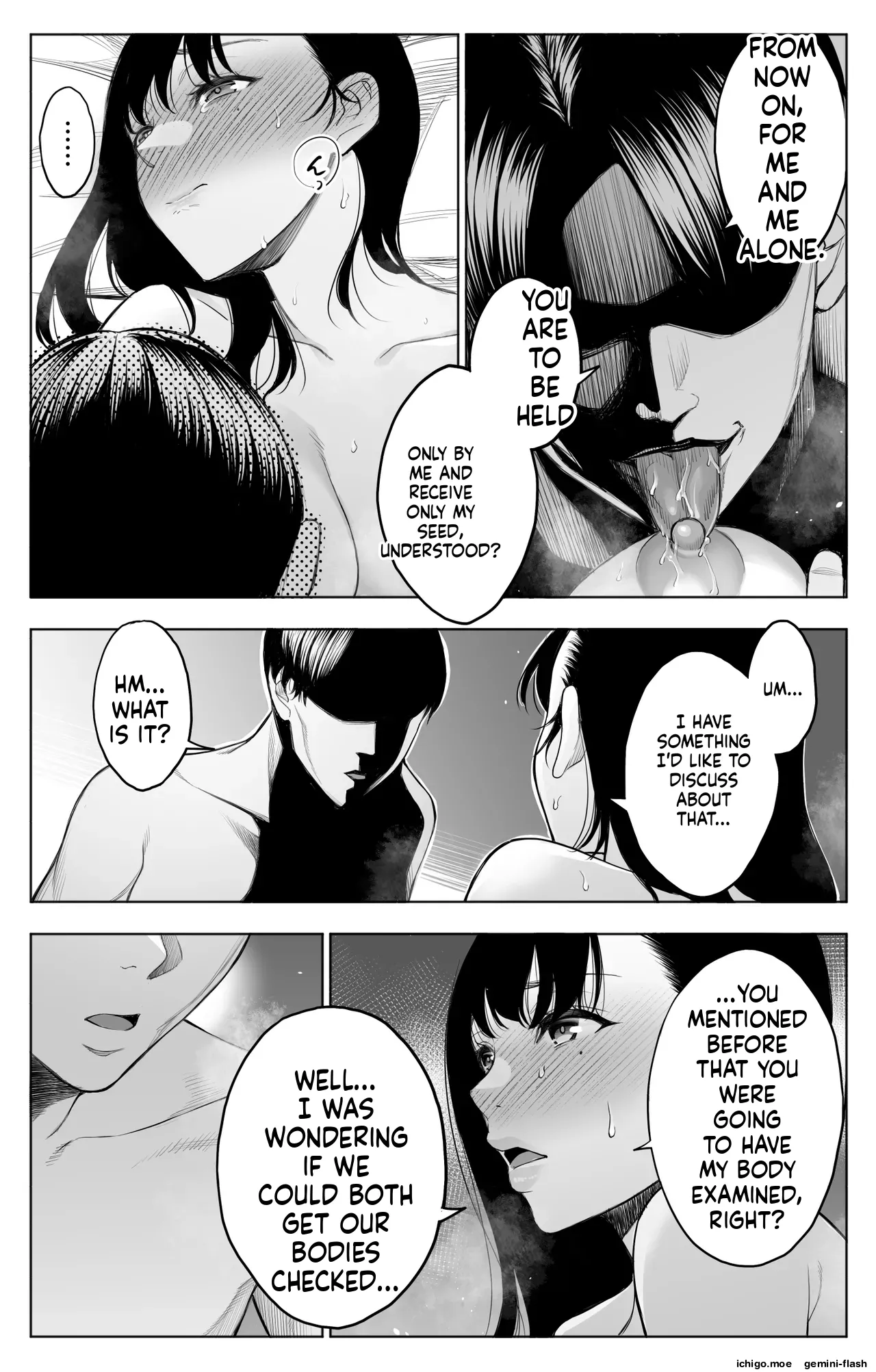Sanrou -Joukyuu Kokumin no Tsuma ni Tanetsuke Suru Houhou- “NTR” | ~How to Impregnate the Wife of a High-Ranking Citizen~ – Chapter 1 – page 55