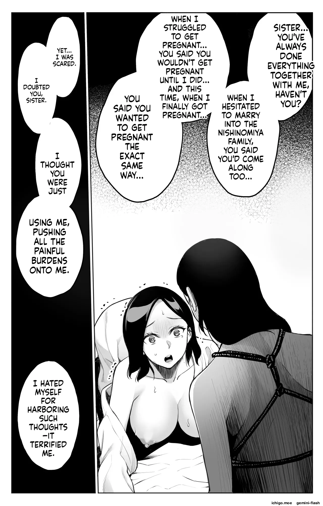 Sanrou -Joukyuu Kokumin no Tsuma ni Tanetsuke Suru Houhou- “NTR” | ~How to Impregnate the Wife of a High-Ranking Citizen~ – Chapter 1 – page 123