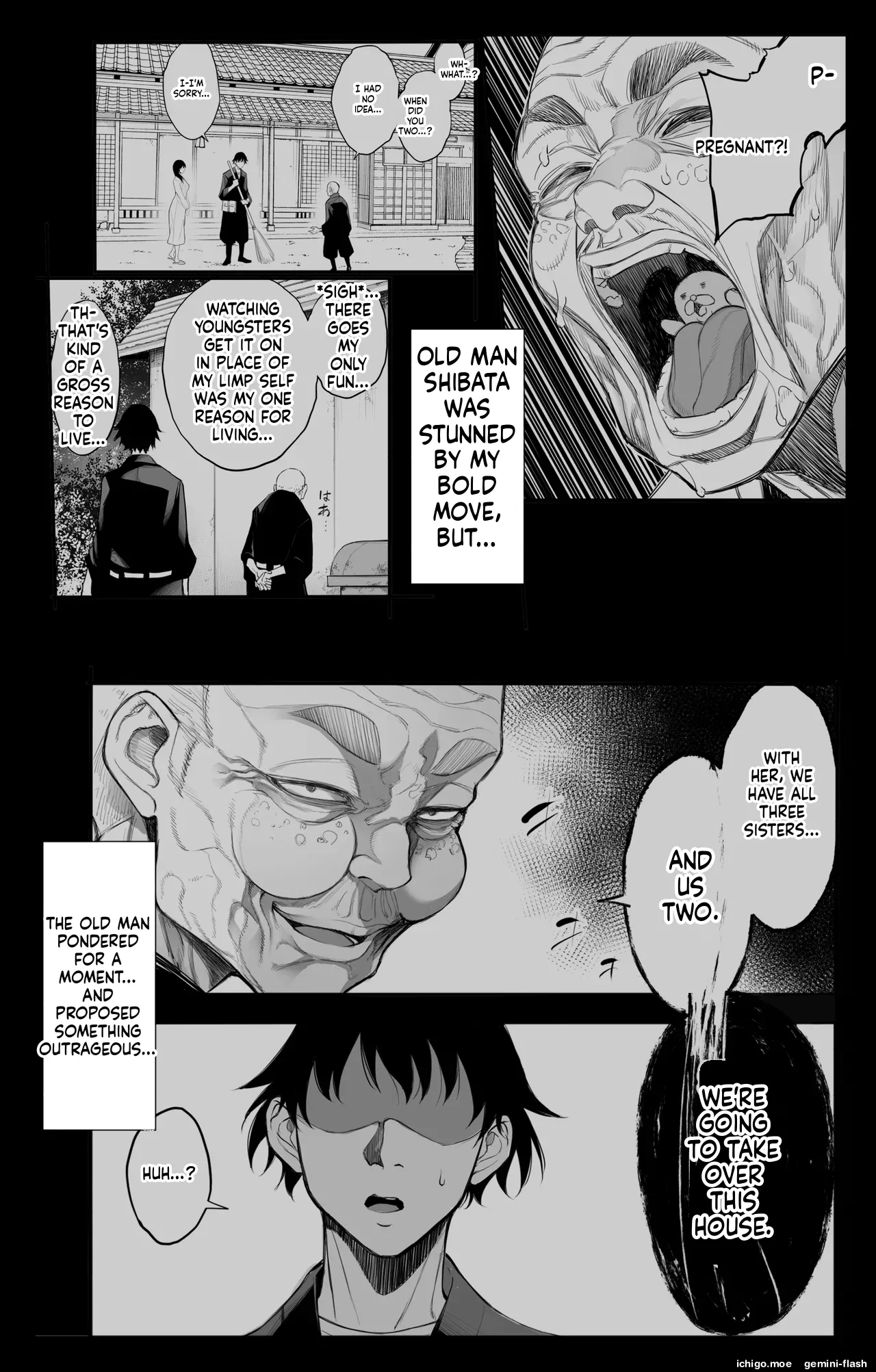 Sanrou -Joukyuu Kokumin no Tsuma ni Tanetsuke Suru Houhou- “NTR” | ~How to Impregnate the Wife of a High-Ranking Citizen~ – Chapter 1 – page 145