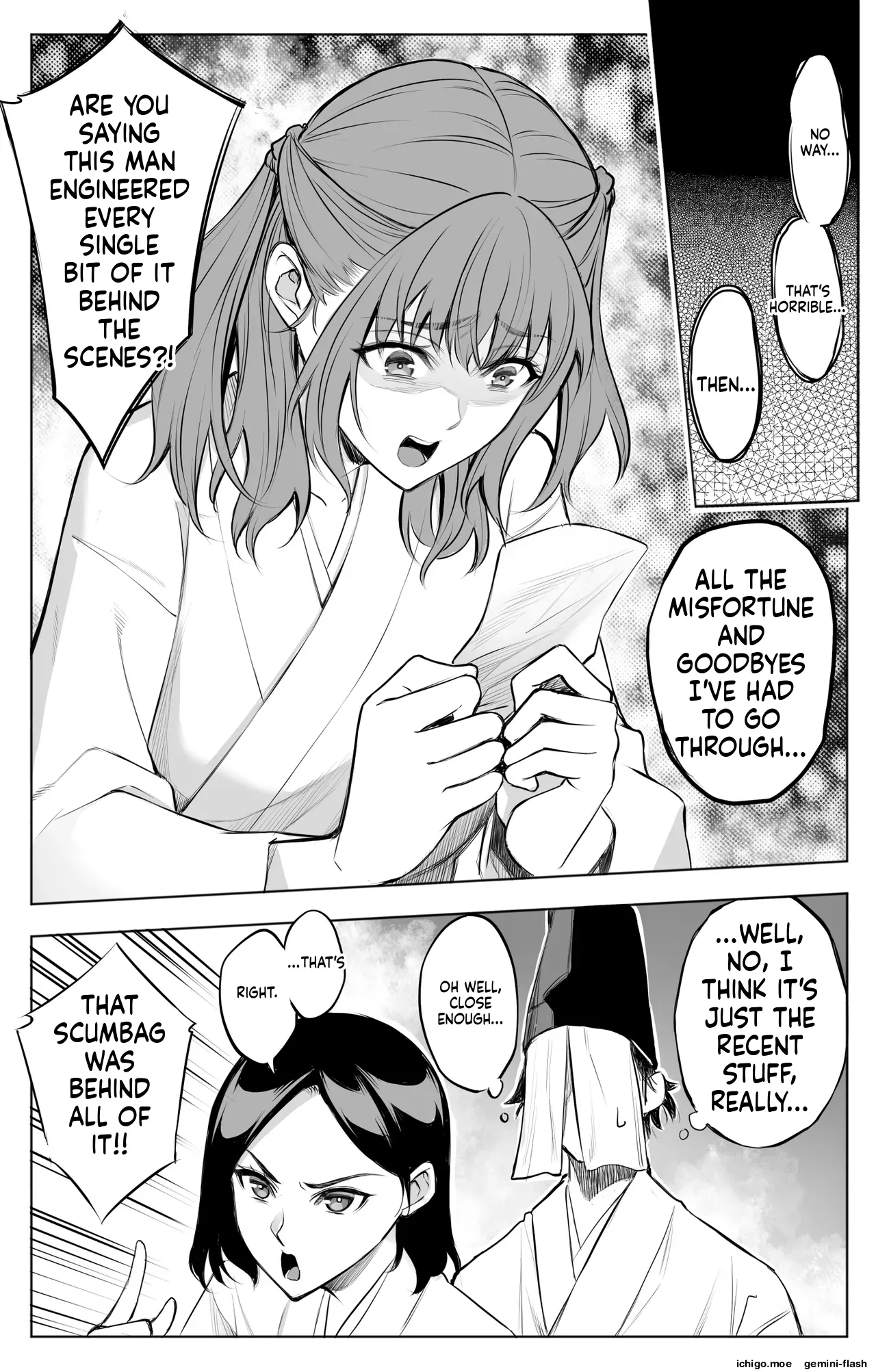 Sanrou -Joukyuu Kokumin no Tsuma ni Tanetsuke Suru Houhou- “NTR” | ~How to Impregnate the Wife of a High-Ranking Citizen~ – Chapter 1 – page 153
