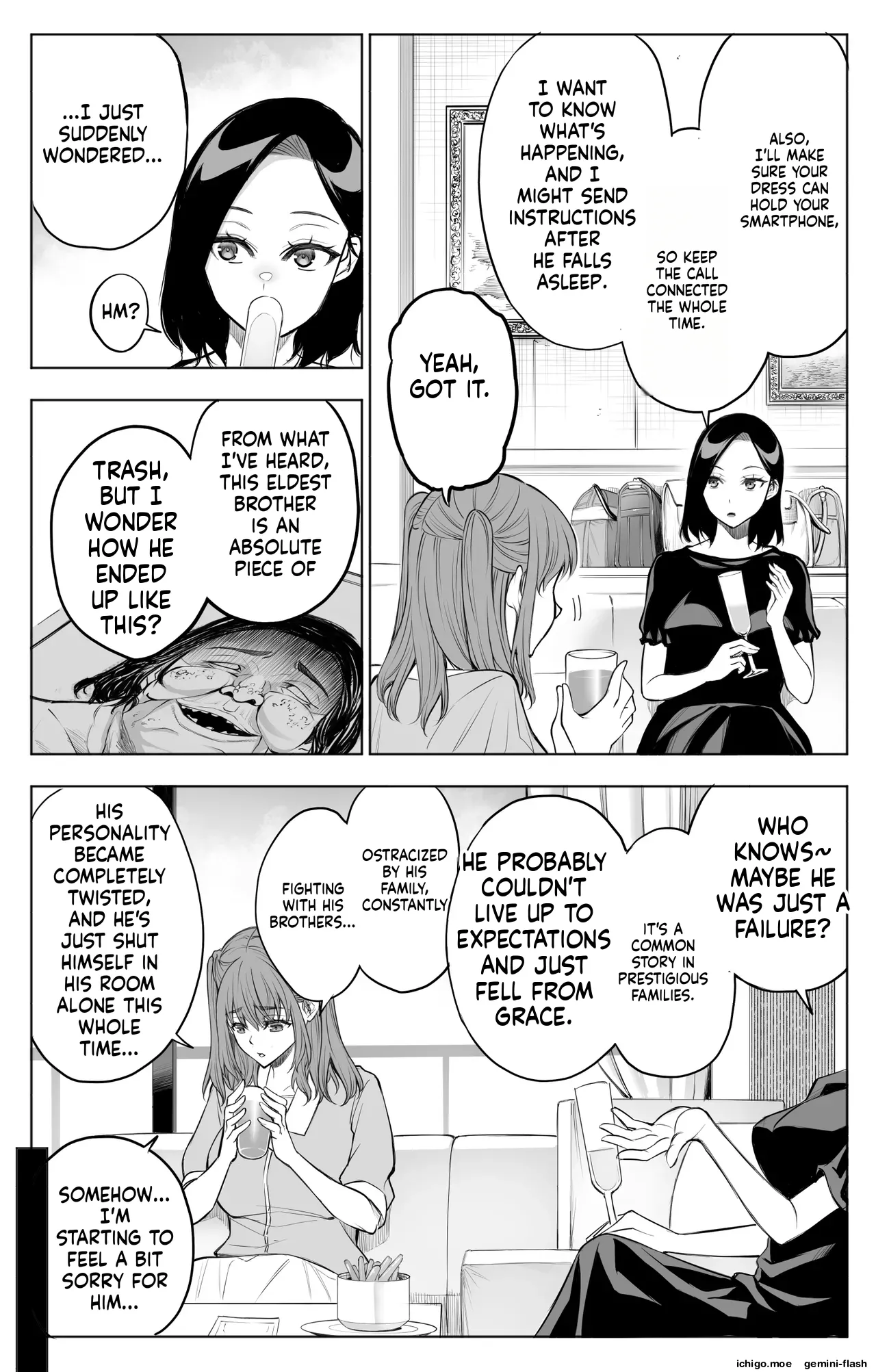 Sanrou -Joukyuu Kokumin no Tsuma ni Tanetsuke Suru Houhou- “NTR” | ~How to Impregnate the Wife of a High-Ranking Citizen~ – Chapter 1 – page 197