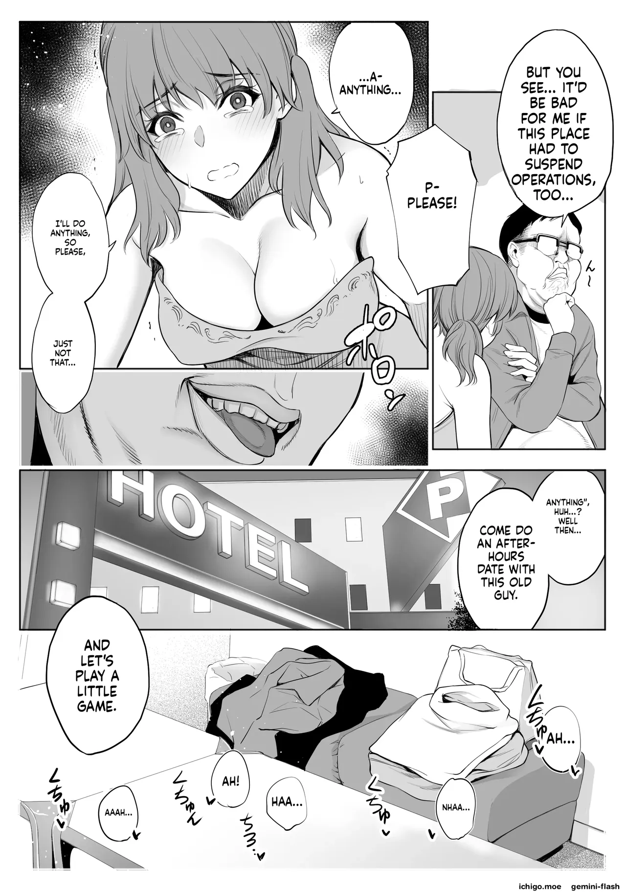 oyako NTR fuuzoku | mother & daughter NTR prostitutes – MTL – Chapter 1 – page 23