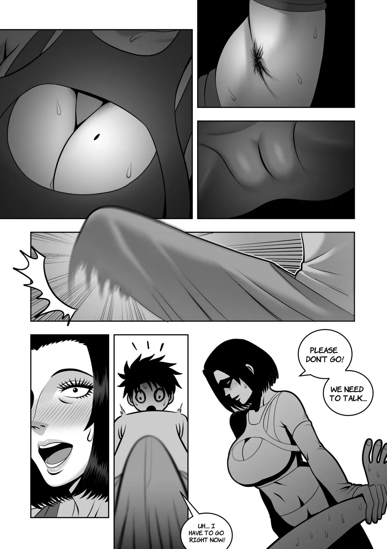 I’m In love with my mother Ch.1 — preview page 9