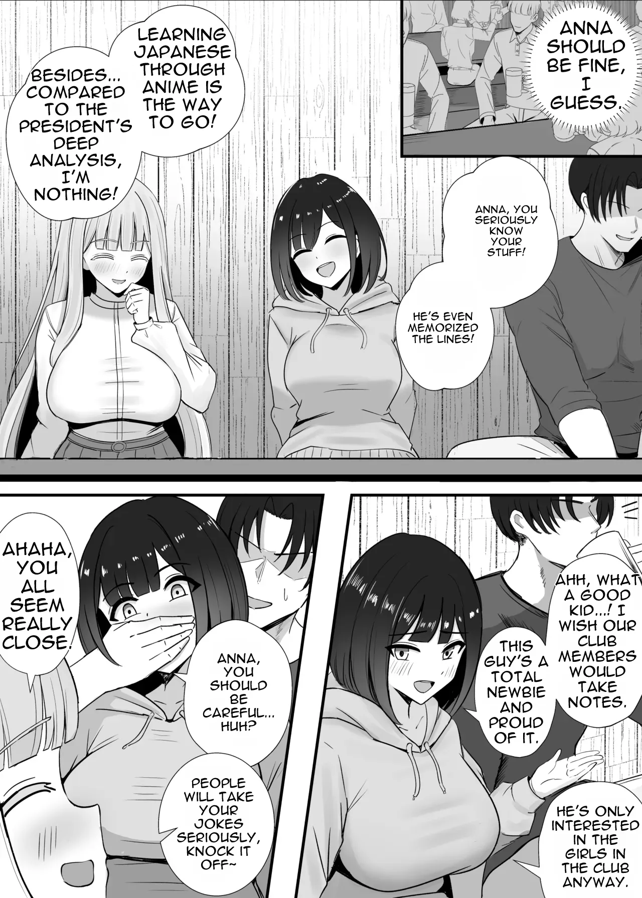 Kinpatsu Kyonyuu Ani-Wota Ryuugakusei Chorosugi www | The Blonde, Busty Anime-Otaku International Student Is Way Too Easy to Get Laid, lol — preview page 6