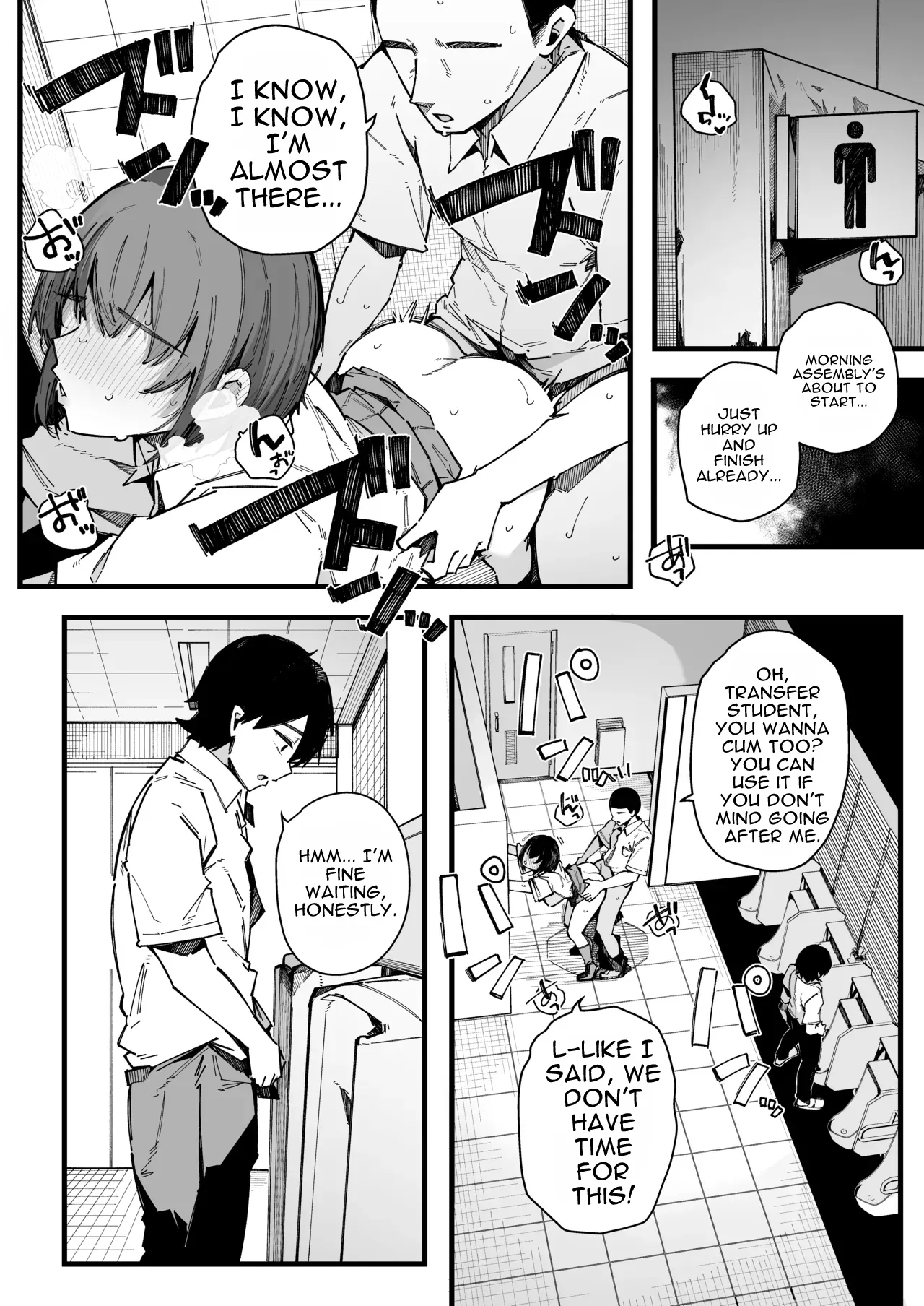 Tenkou Saki no Gakkou de Joshi Seito no Seiyoku o Kaishou suru Kakari ni Natta Hanashi. | The Story of How I Became in Charge of Relieving the Schoolgirls’ Lust at My New School — preview page 5