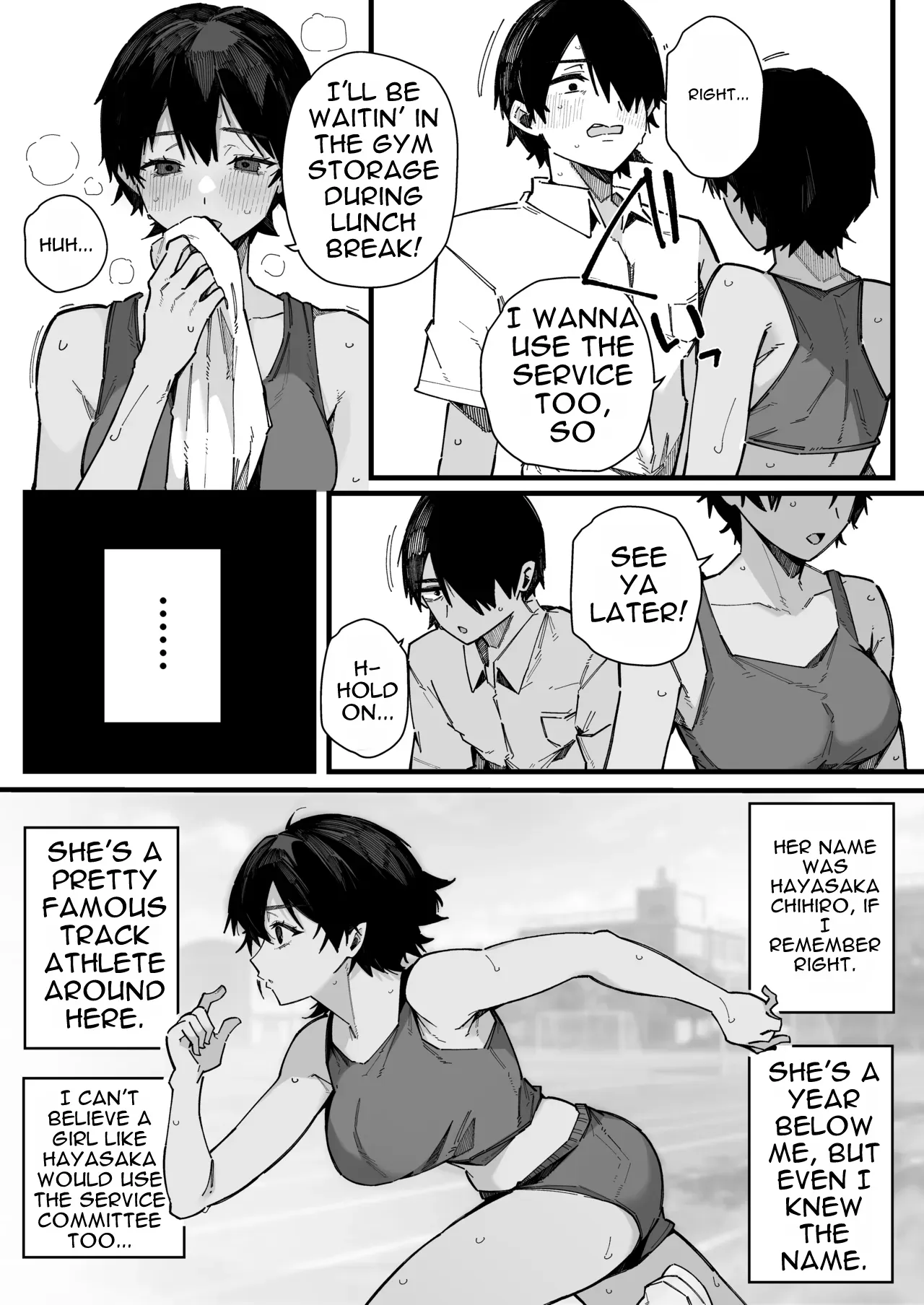 Tenkou Saki no Gakkou de Joshi Seito no Seiyoku o Kaishou suru Kakari ni Natta Hanashi. | The Story of How I Became in Charge of Relieving the Schoolgirls’ Lust at My New School – Chapter 1 – page 40