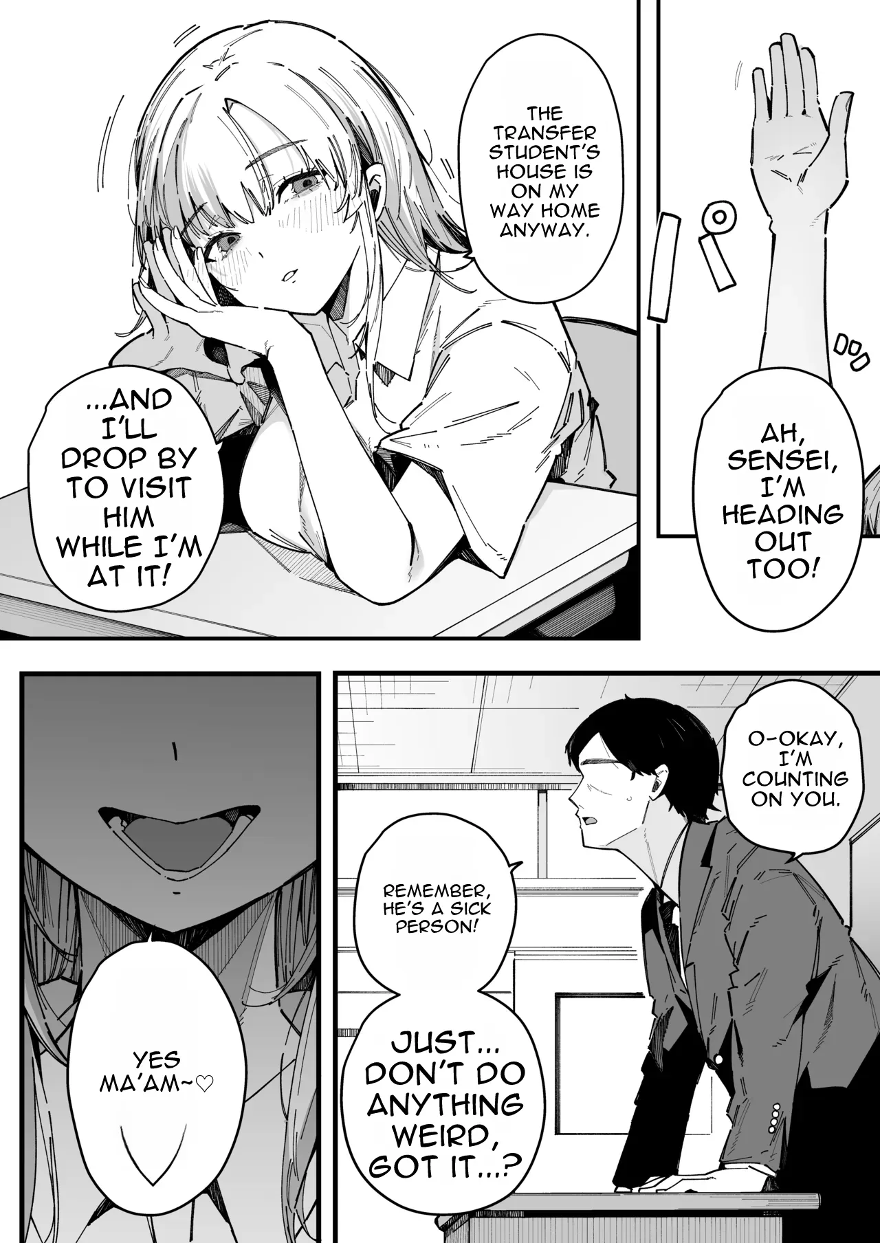 Tenkou Saki no Gakkou de Joshi Seito no Seiyoku o Kaishou suru Kakari ni Natta Hanashi. | The Story of How I Became in Charge of Relieving the Schoolgirls’ Lust at My New School – Chapter 1 – page 62