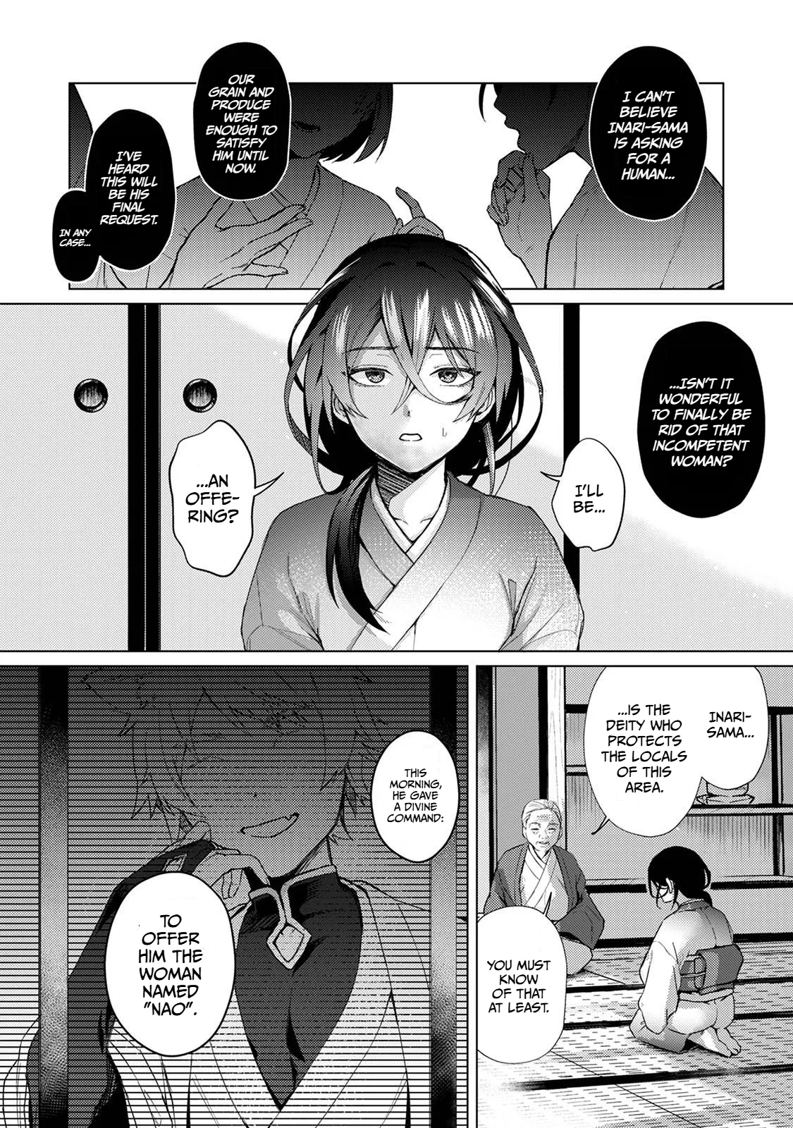 The Fox God Who Knows Not of Love | Kitsune Kami-sama wa Ai o Shiranai — preview page 4