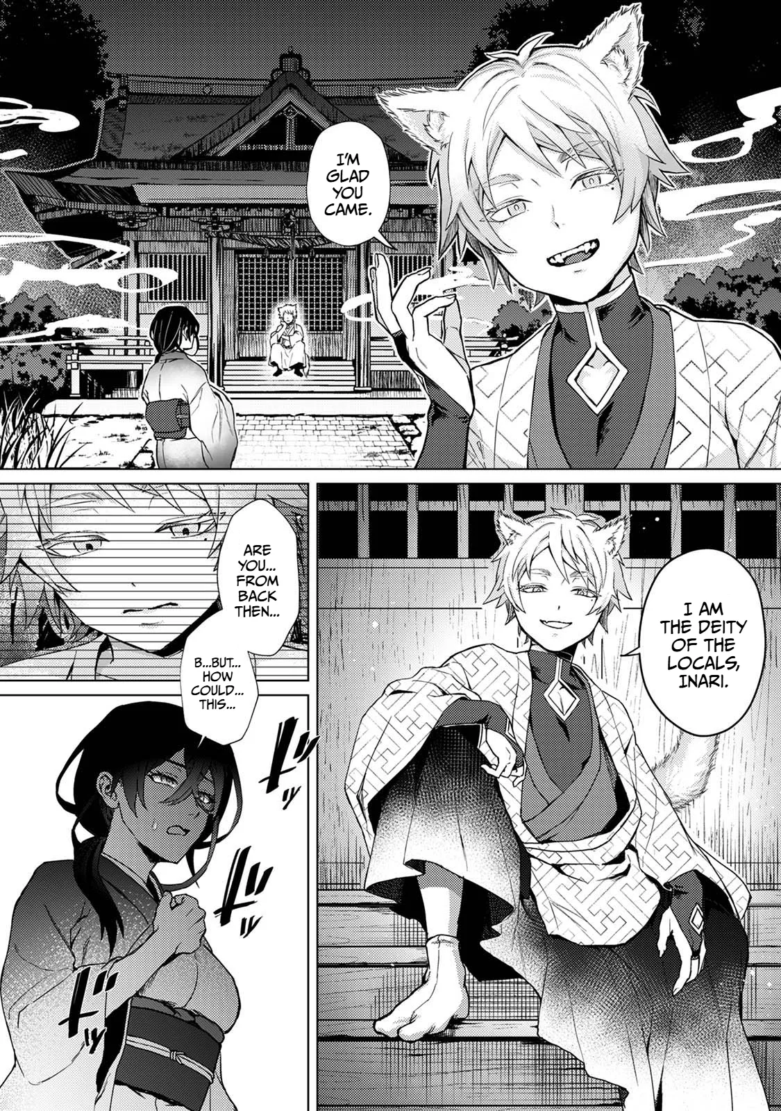 The Fox God Who Knows Not of Love | Kitsune Kami-sama wa Ai o Shiranai — preview page 8