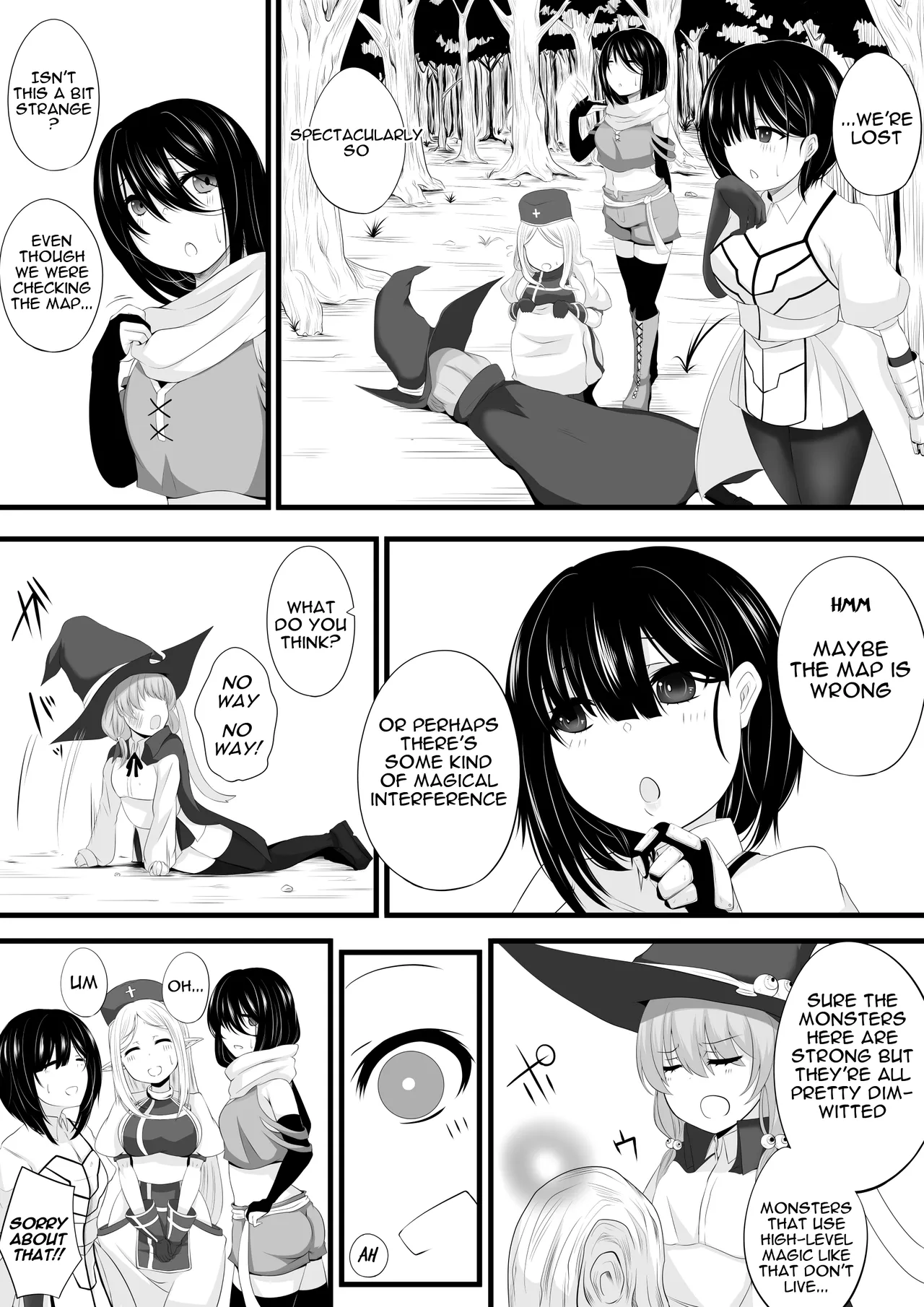 Boukensha Party ga Succubus Otosareru | An Adventurer Party is Corrupted by a Succubus — preview page 4