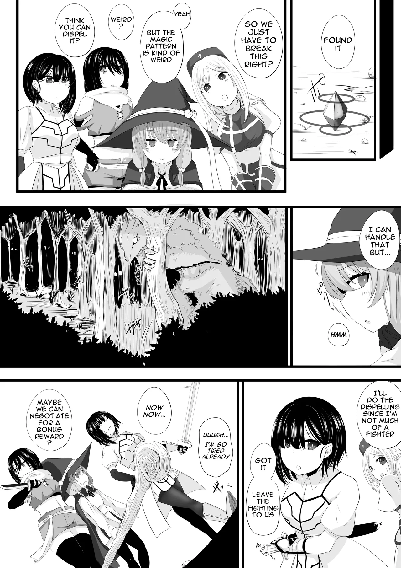 Boukensha Party ga Succubus Otosareru | An Adventurer Party is Corrupted by a Succubus — preview page 5
