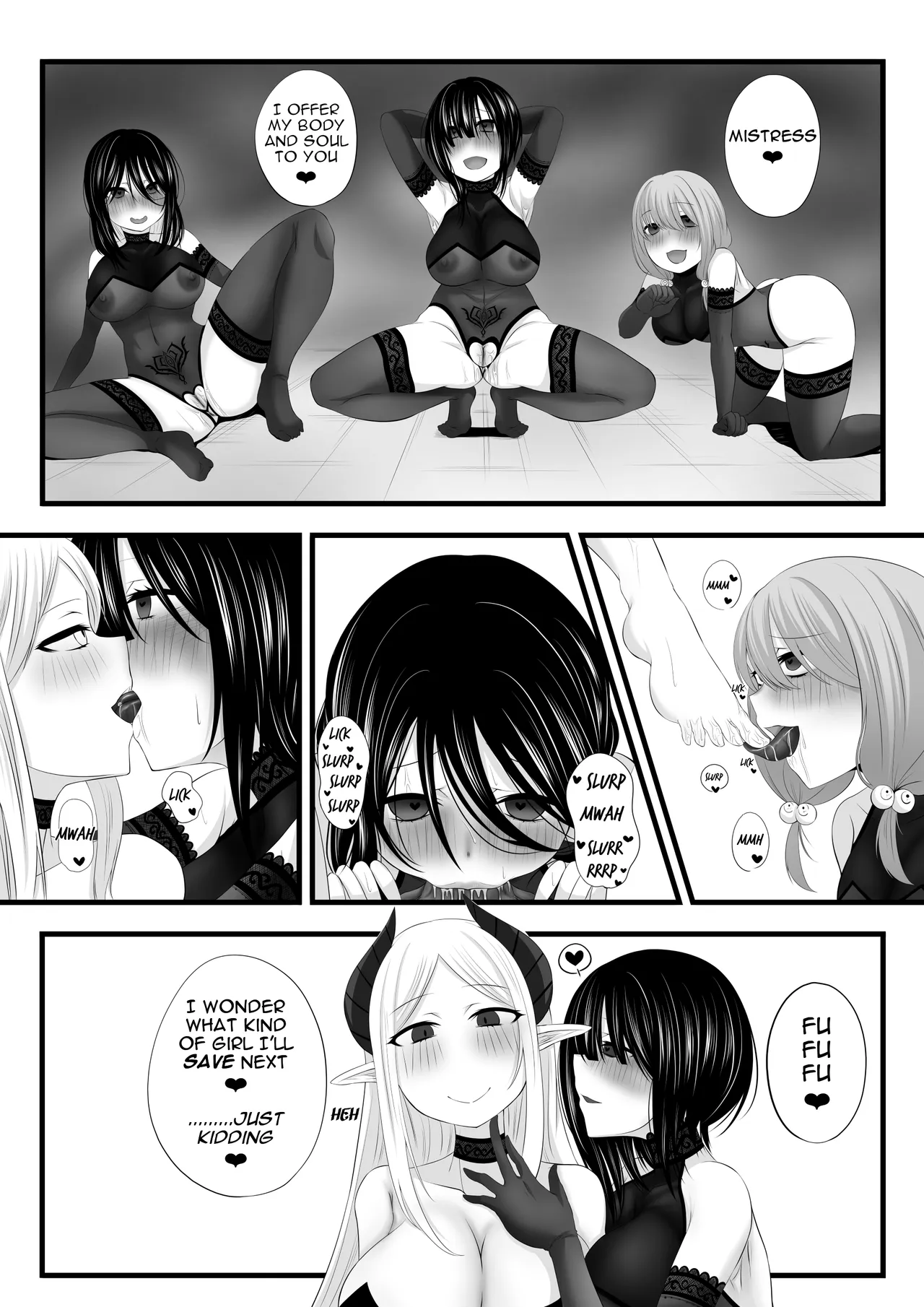 Boukensha Party ga Succubus Otosareru | An Adventurer Party is Corrupted by a Succubus — preview page 19