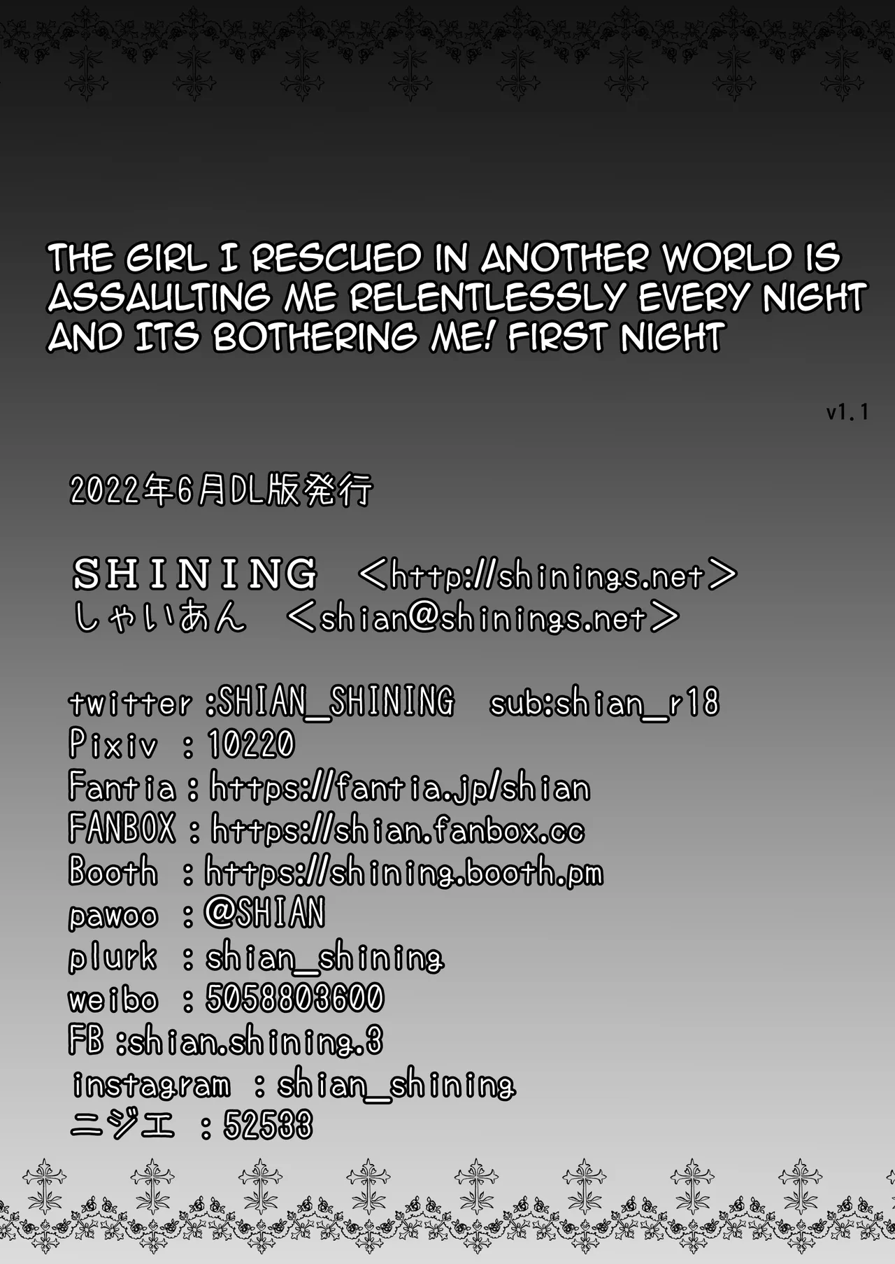 Isekai de Tasuketa Shoujo ni Maiban Osowarete Komattemasu!! Daiichiya | The Girl I Rescued in Another World is Assaulting Me Relentlessly Every Night and Its Bothering Me! First Night – Chapter 1 – page 22