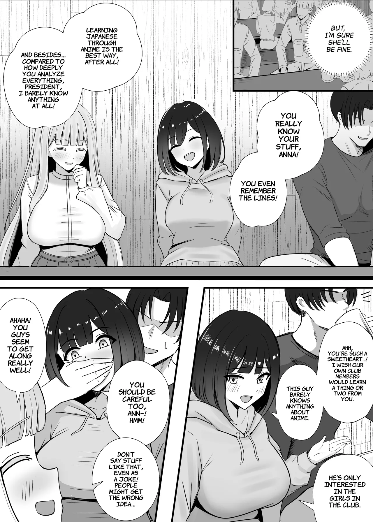 Kinpatsu Kyonyuu Ani-Ota Ryuugakusei Chorosugi www | The Blond Anime Otaku Exchange Student With Huge Tits Is Such An Easy Target — preview page 6