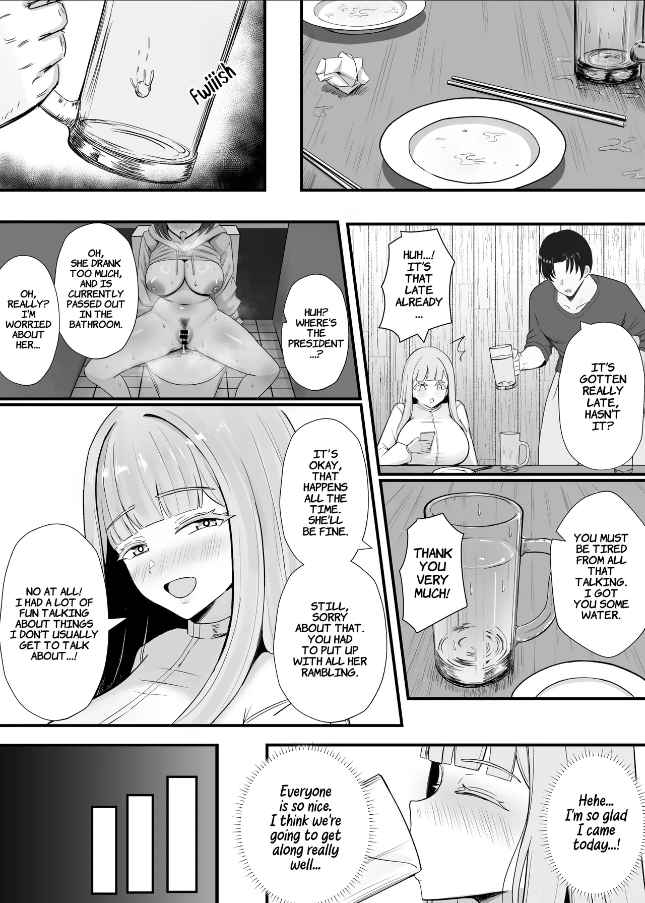Kinpatsu Kyonyuu Ani-Ota Ryuugakusei Chorosugi www | The Blond Anime Otaku Exchange Student With Huge Tits Is Such An Easy Target — preview page 8